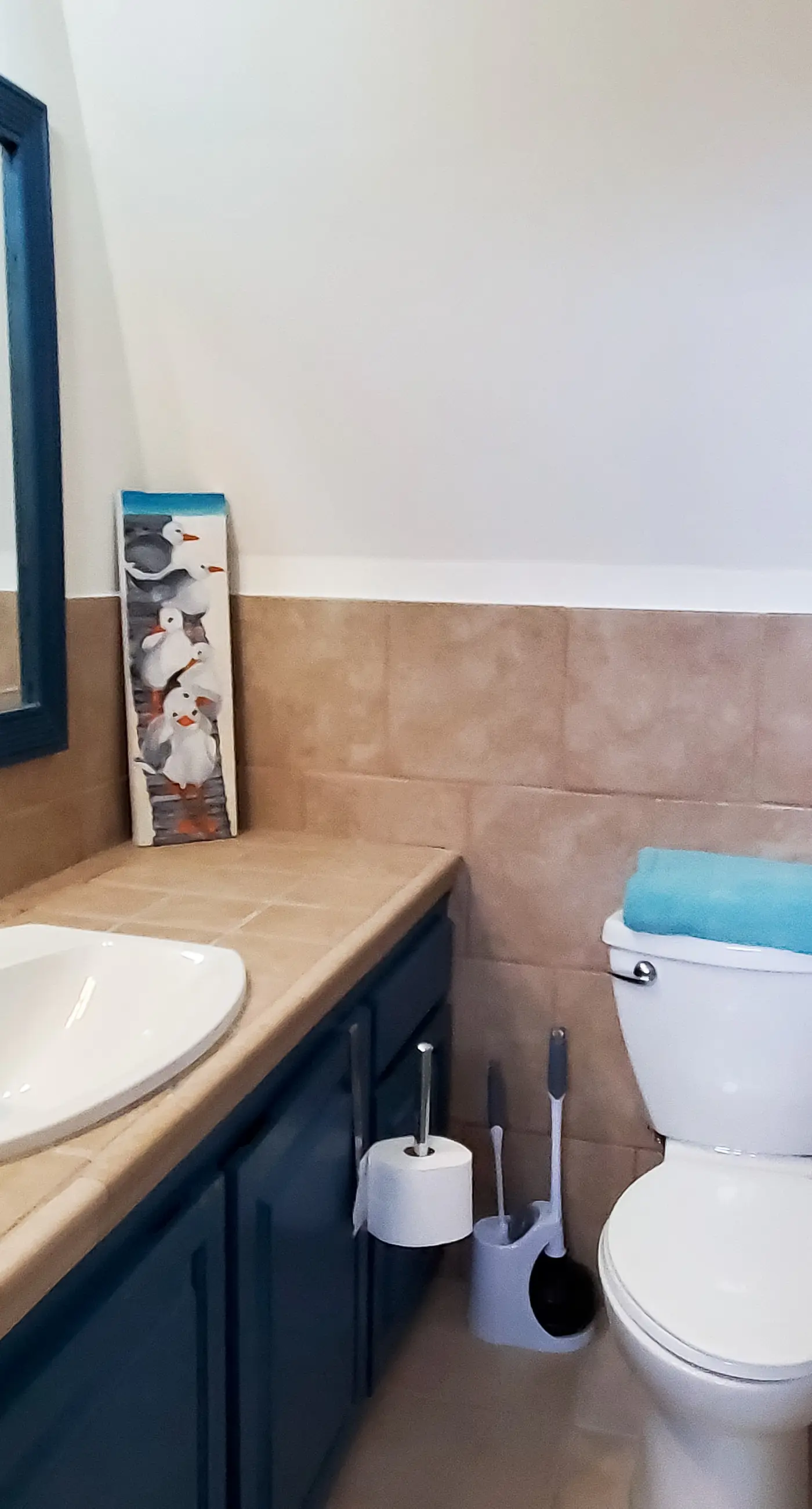 Updated dog-friendly home with private outdoor pool, patio, fireplace, W/D, AC