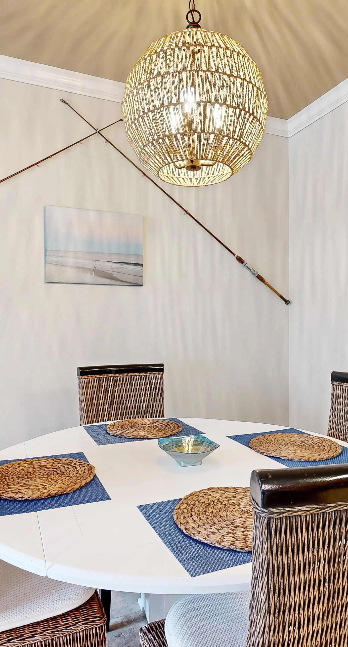 Inviting, two-story home with furnished patio, washer/dryer, & pool access