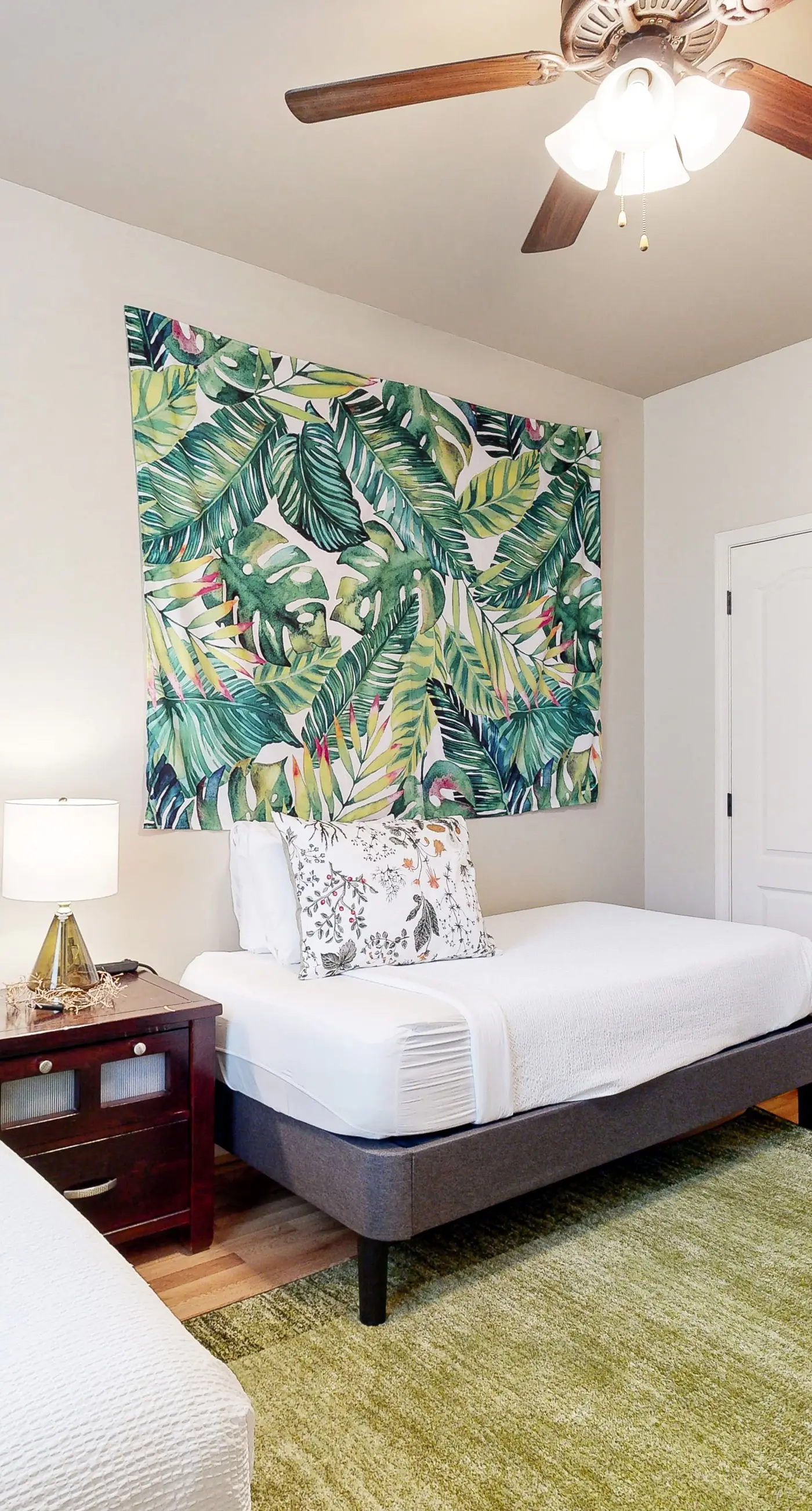 Inviting, two-story home with furnished patio, washer/dryer, & pool access