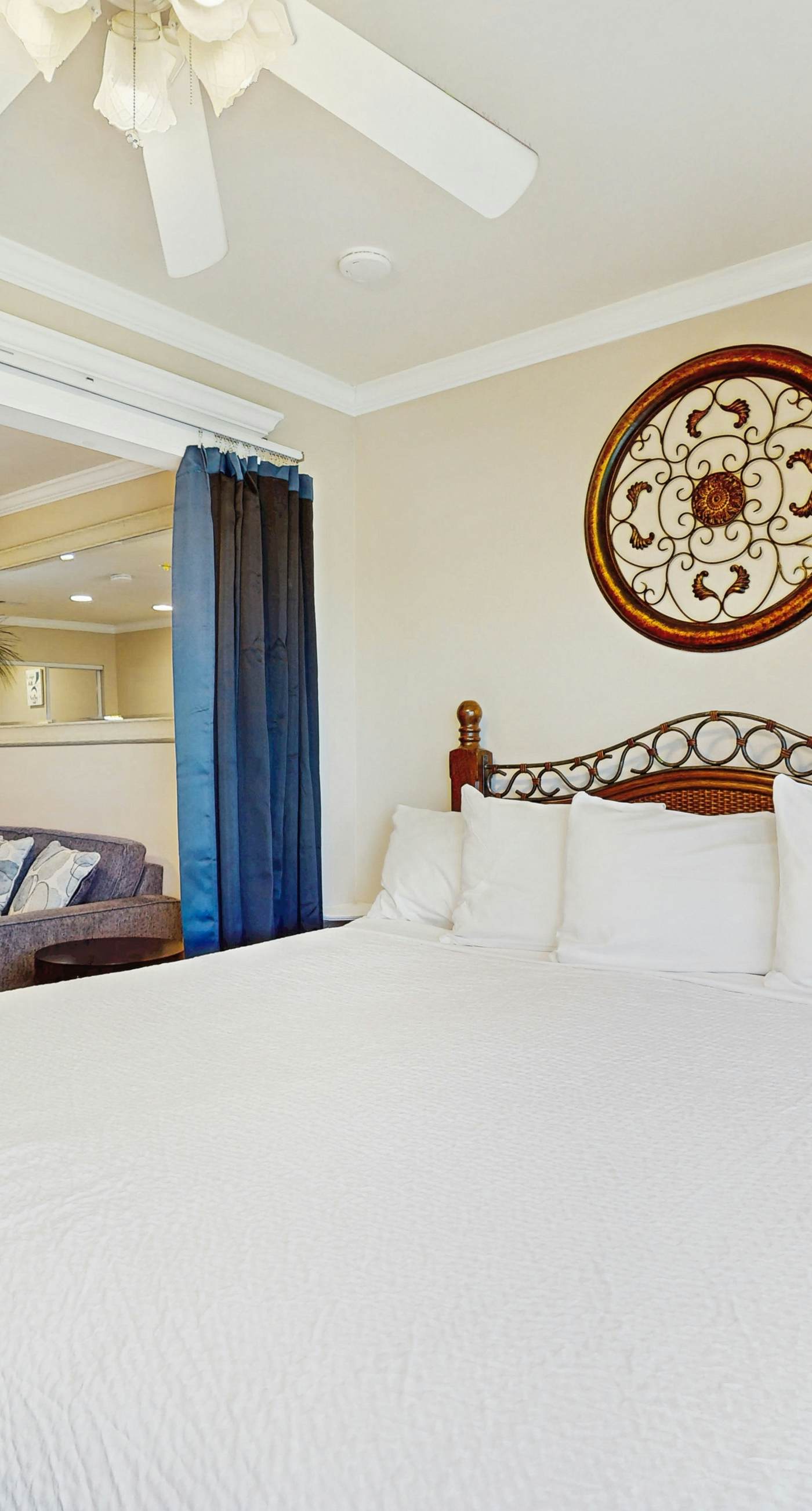 Studio with a patio, pool access, and central AC - snowbird friendly