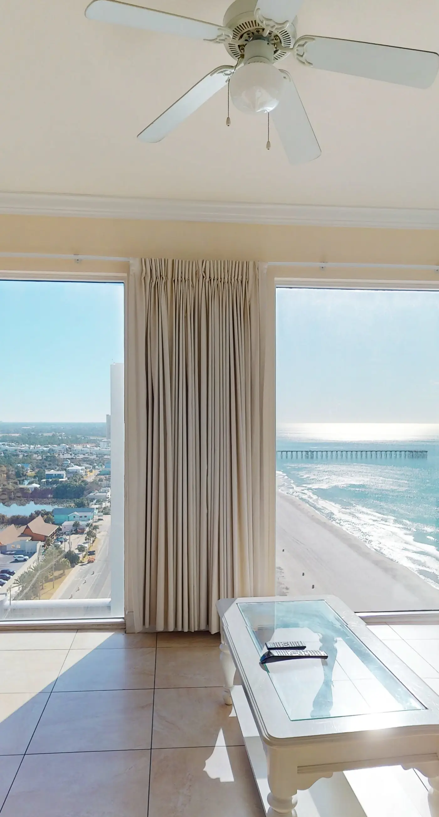 Gulf-Front Condo on 19th Floor w/Furnished Balcony, Shared Pools & Hot tubs