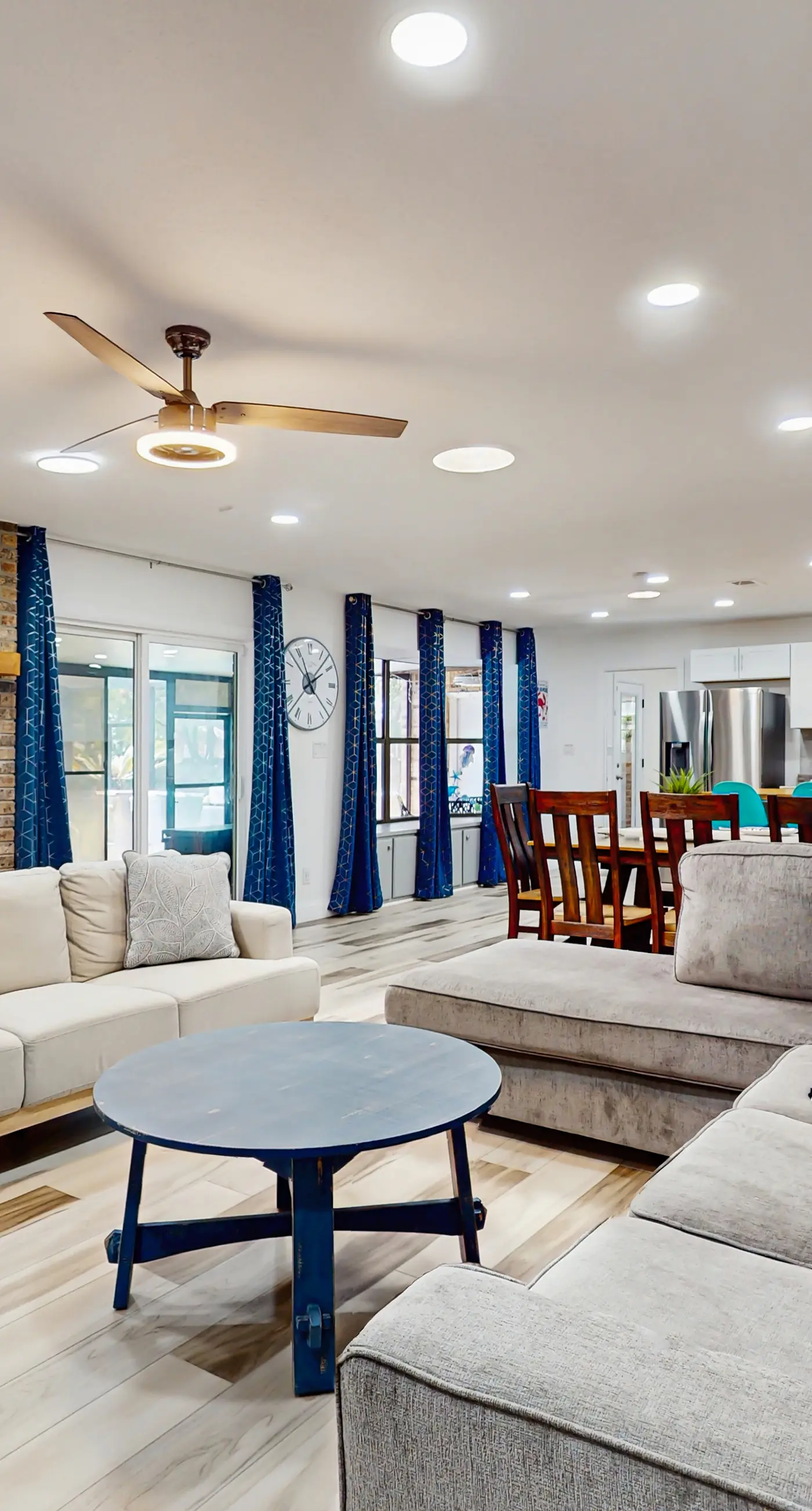 Charming coastal home with private pool and spacious living area