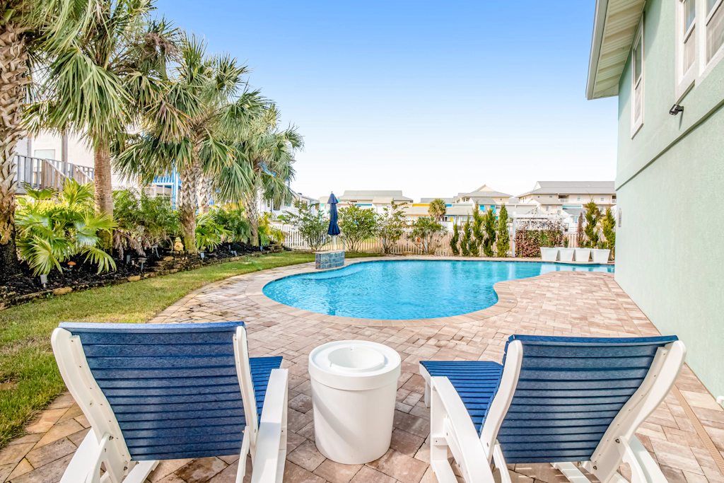 Gorgeous Private Pool Home Across from Beach | Private Dock