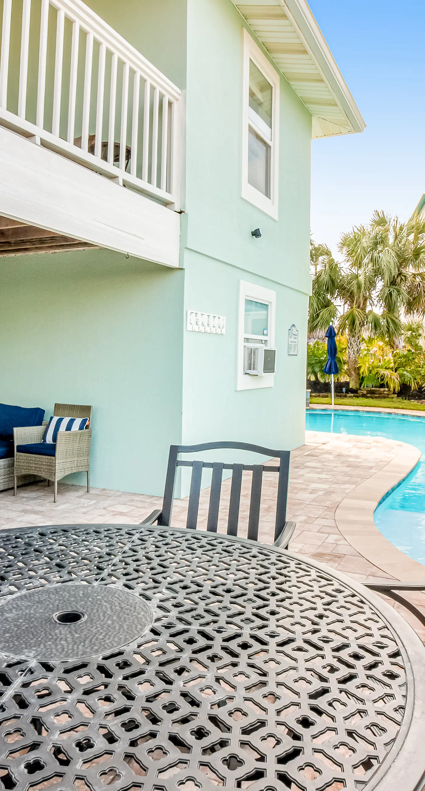 Gorgeous Private Pool Home Across from Beach | Private Dock