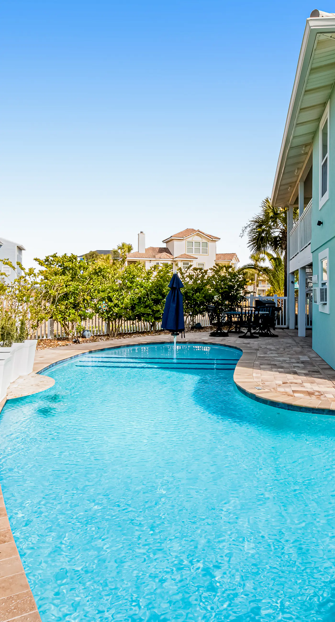 Gorgeous Private Pool Home Across from Beach | Private Dock