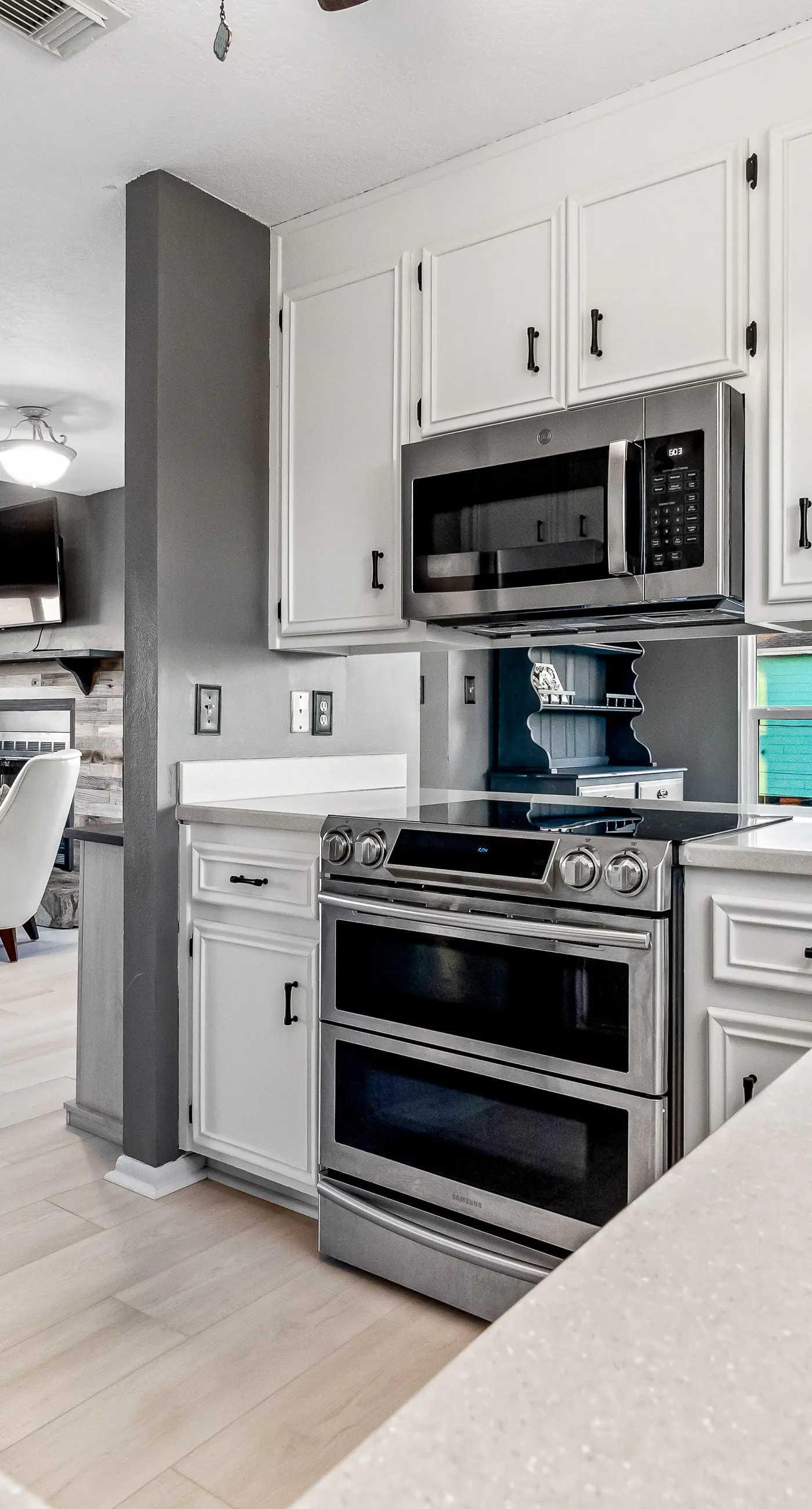 Lovely home with sound view, balcony, full kitchen, central AC, & washer/dryer