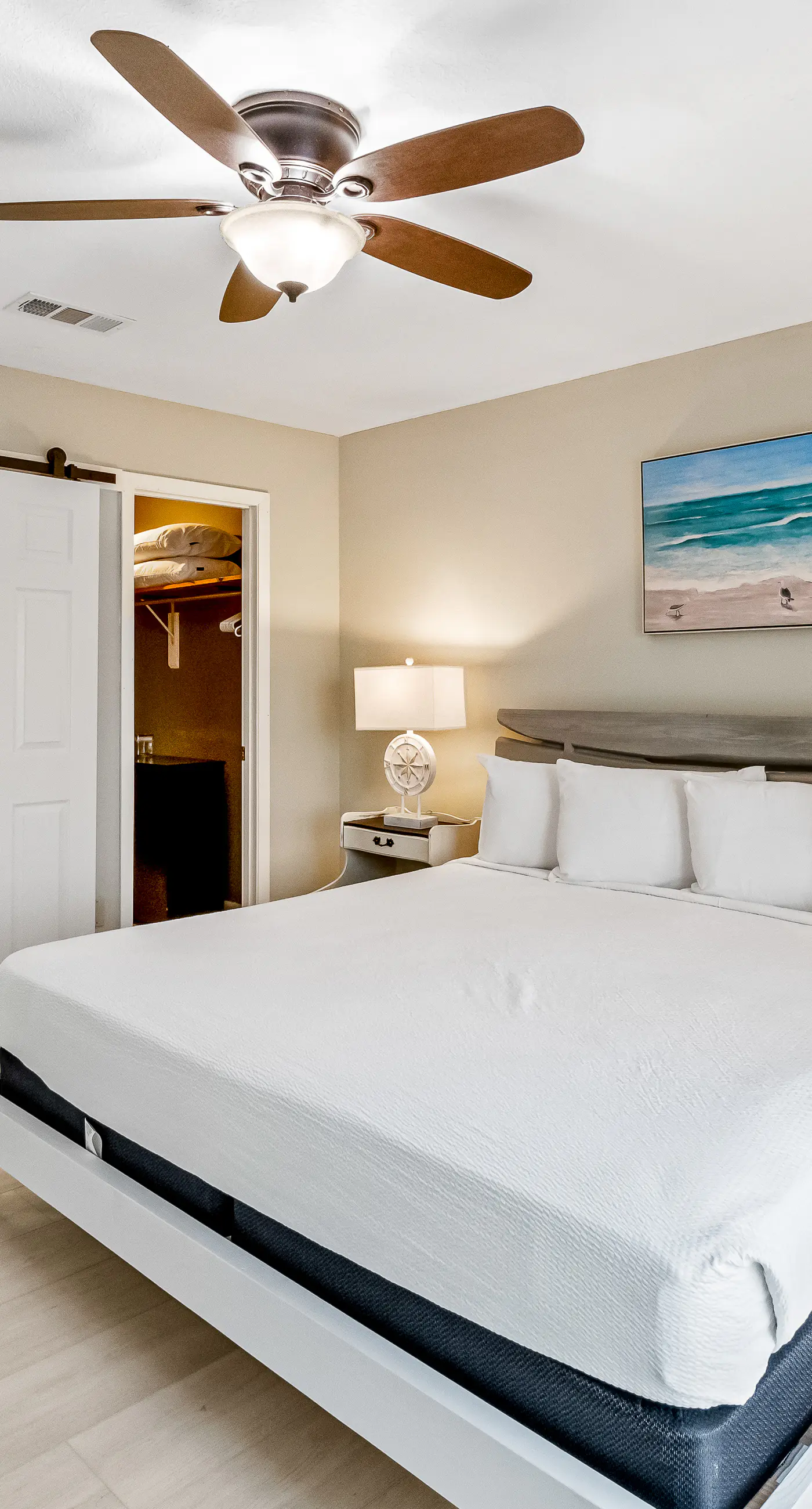 Lovely home with sound view, balcony, full kitchen, central AC, & washer/dryer