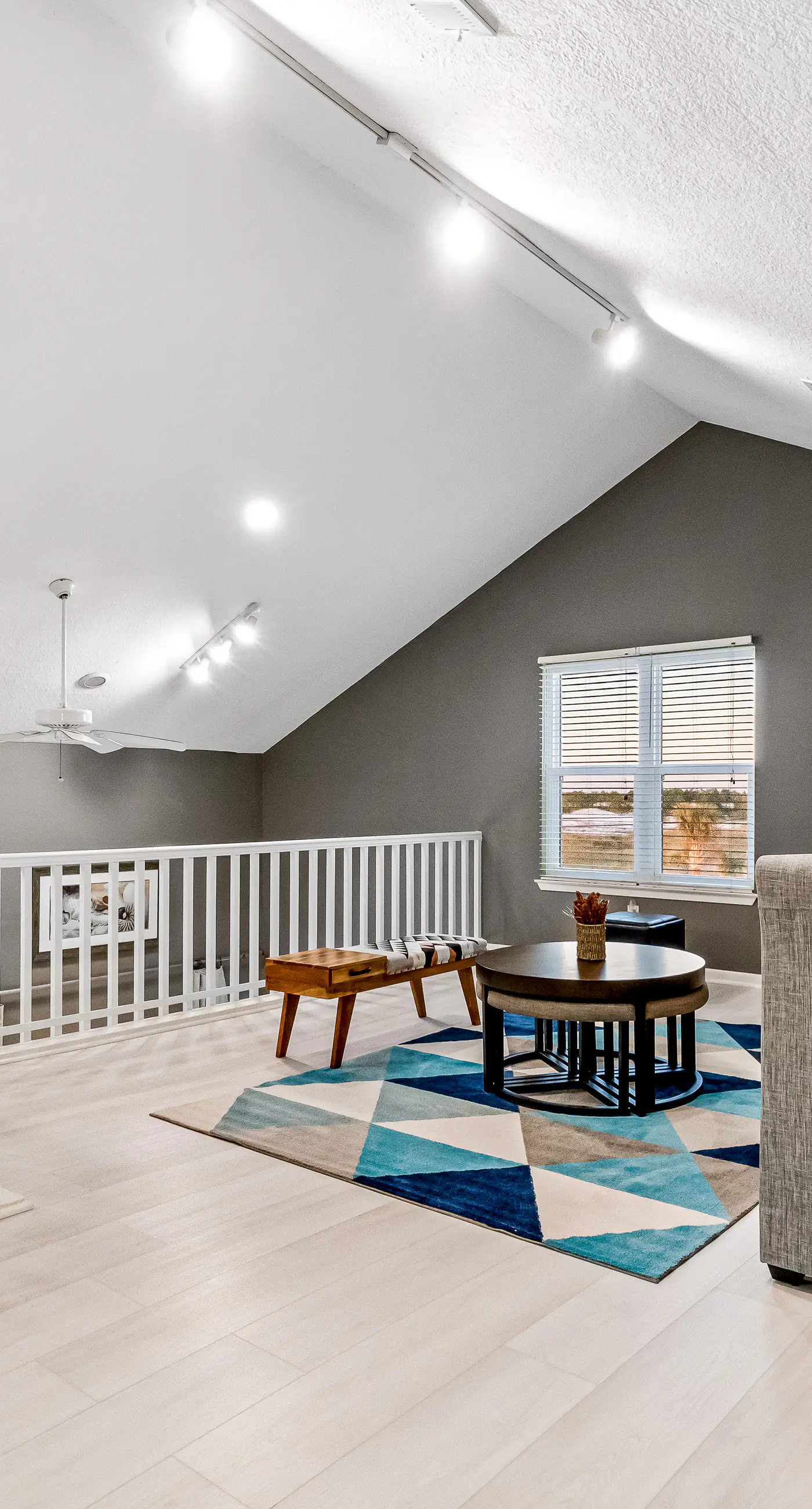 Lovely home with sound view, balcony, full kitchen, central AC, & washer/dryer