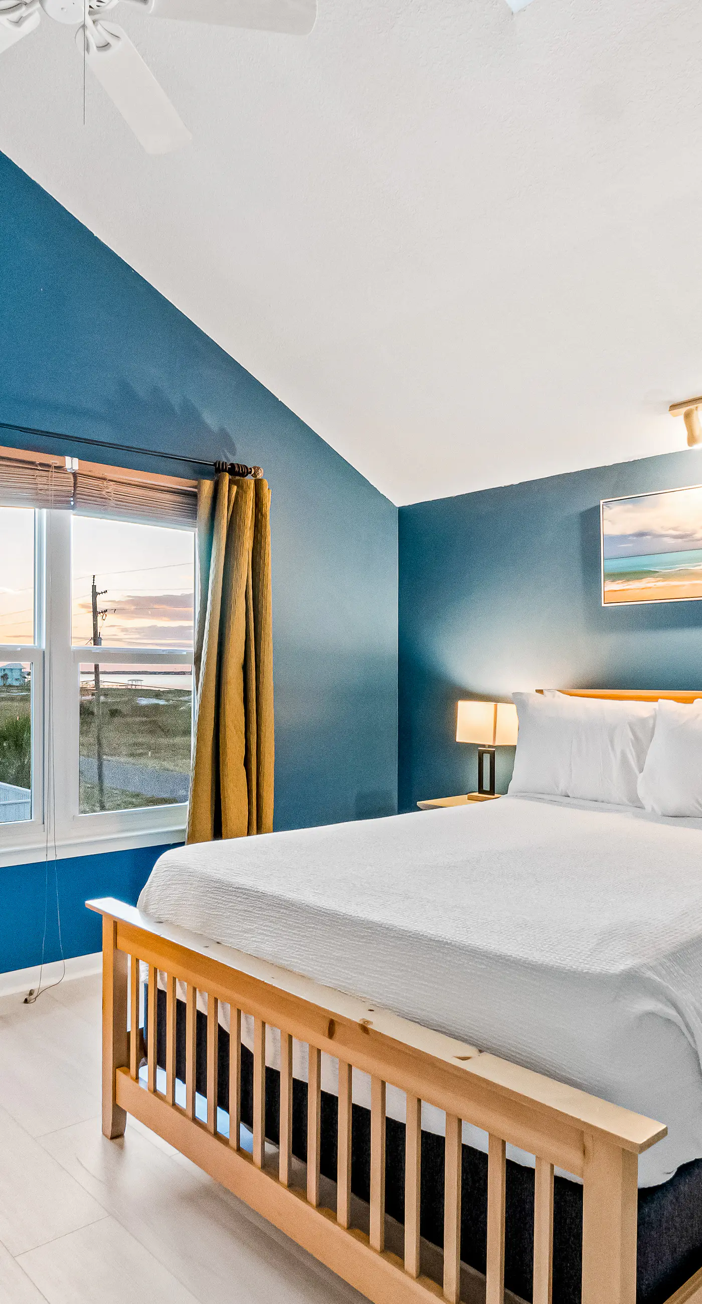 Lovely home with sound view, balcony, full kitchen, central AC, & washer/dryer