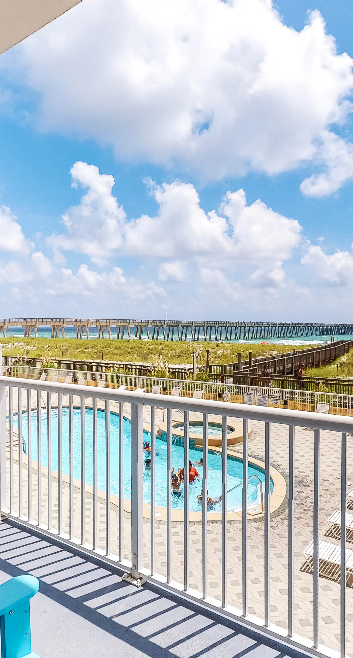 First-Floor Gulf Front Condo with Shared Pool & Hot Tub