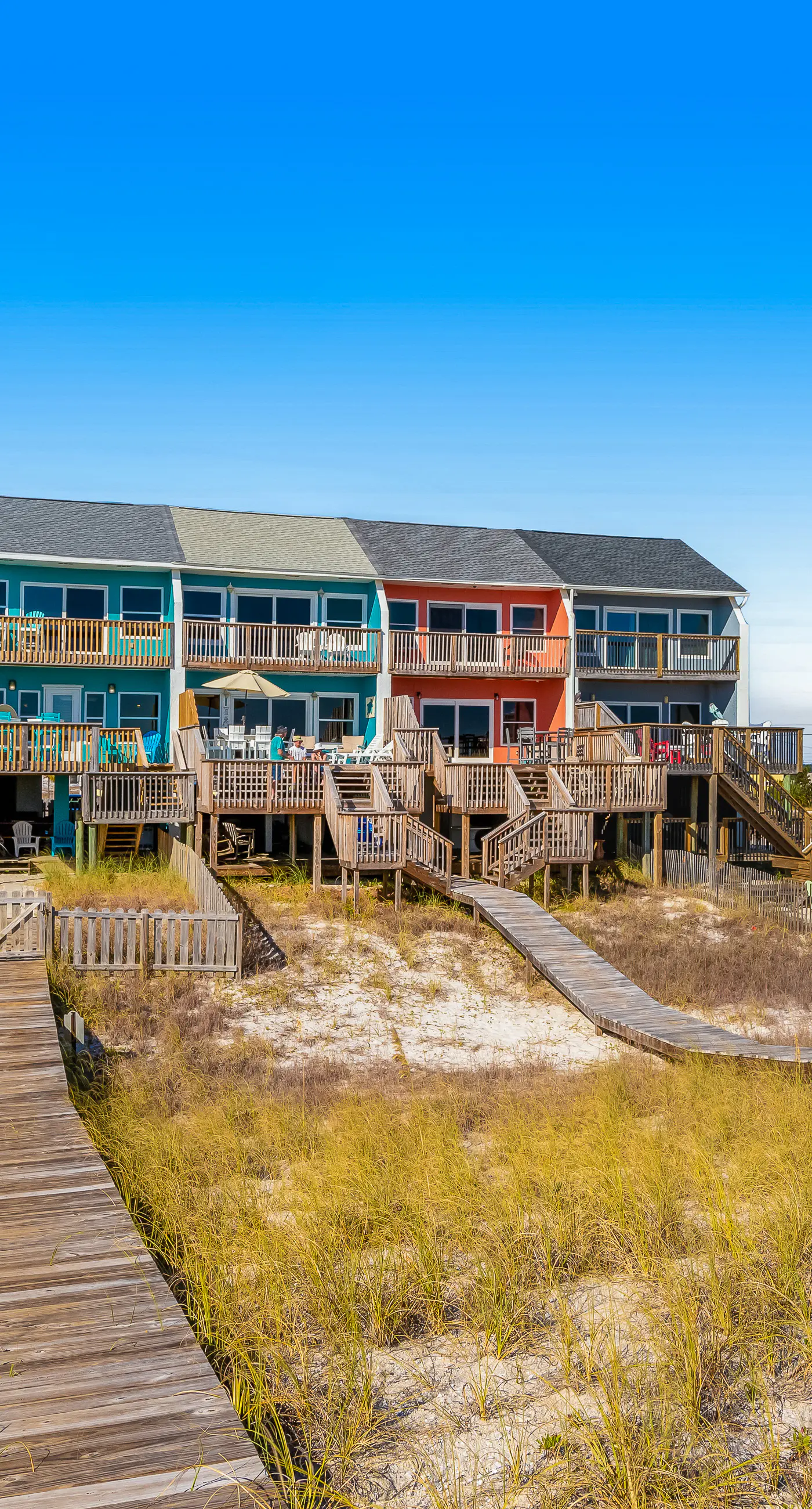 Beachfront Townhome w/ Beautiful Gulf Views, Decks, WiFi, Laundry, & AC!