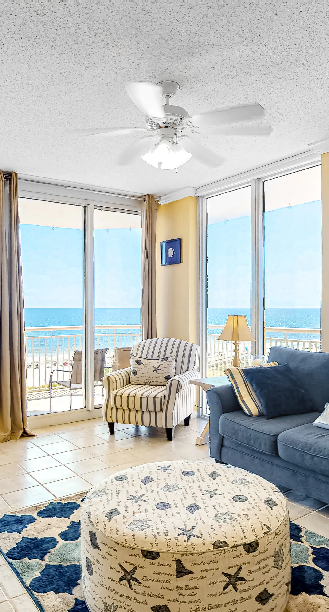 3rd-Floor Gulf-Front Condo w/Balcony, Shared Hot Tub, Heated Pool, & Fast WiFi