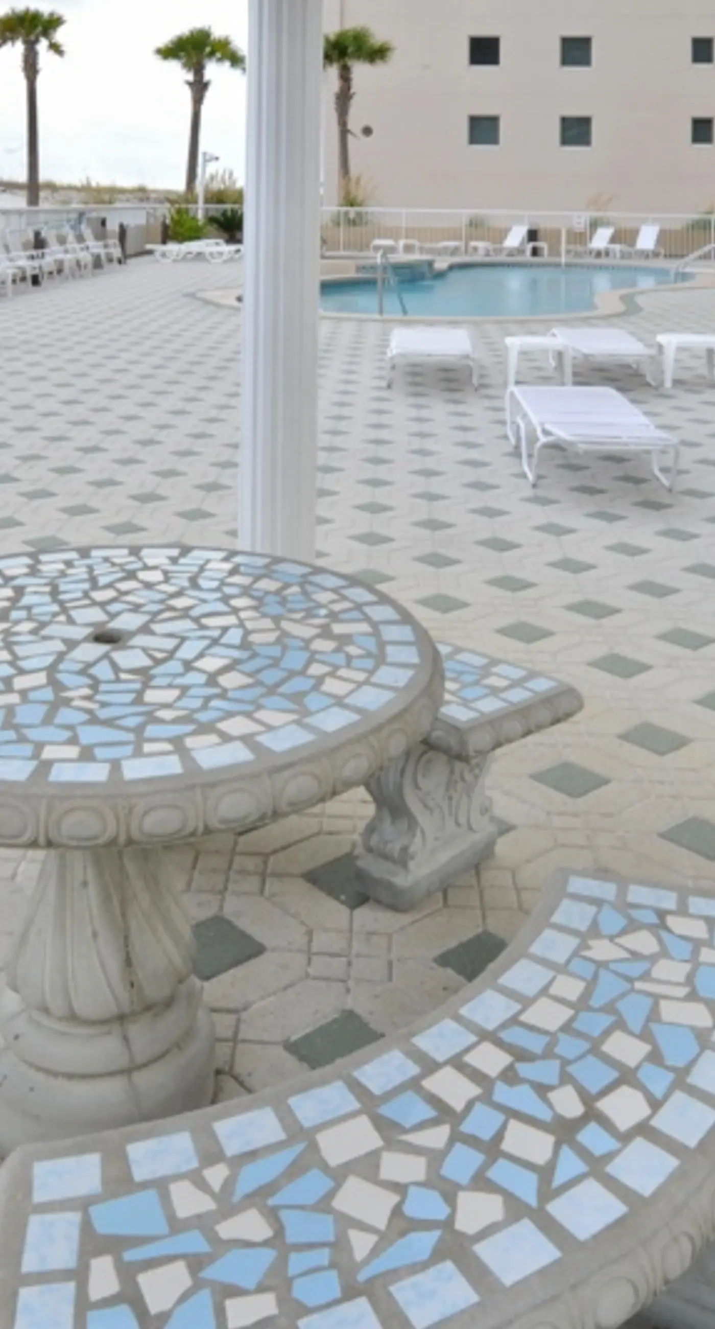 Oceanfront condo with WiFi, central AC, & shared pool and hot tub - great views