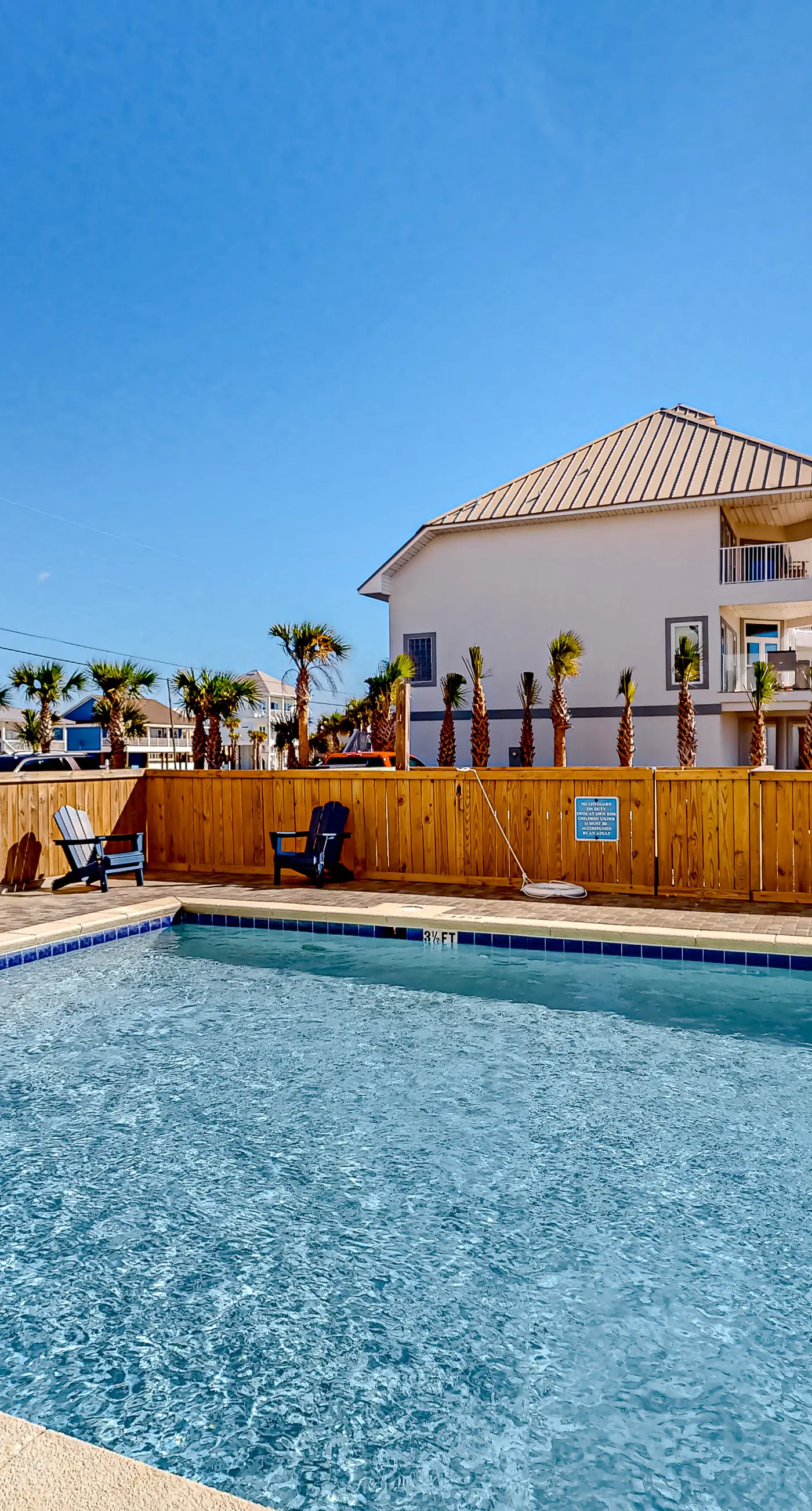 Gulf-front condo with Gulf-view balcony, on-site pool, & beach access