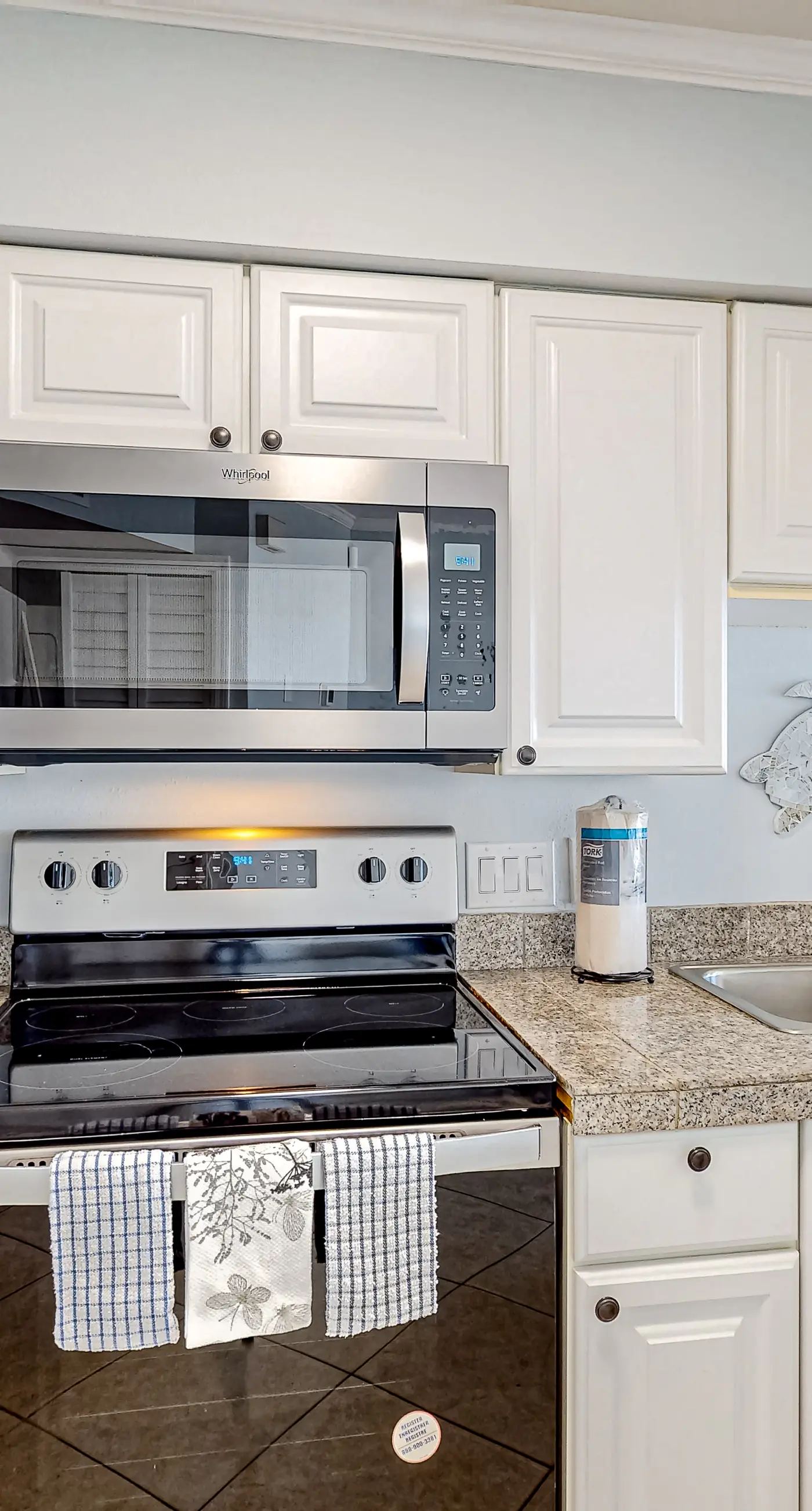 Gulf-front condo with Gulf-view balcony, on-site pool, & beach access