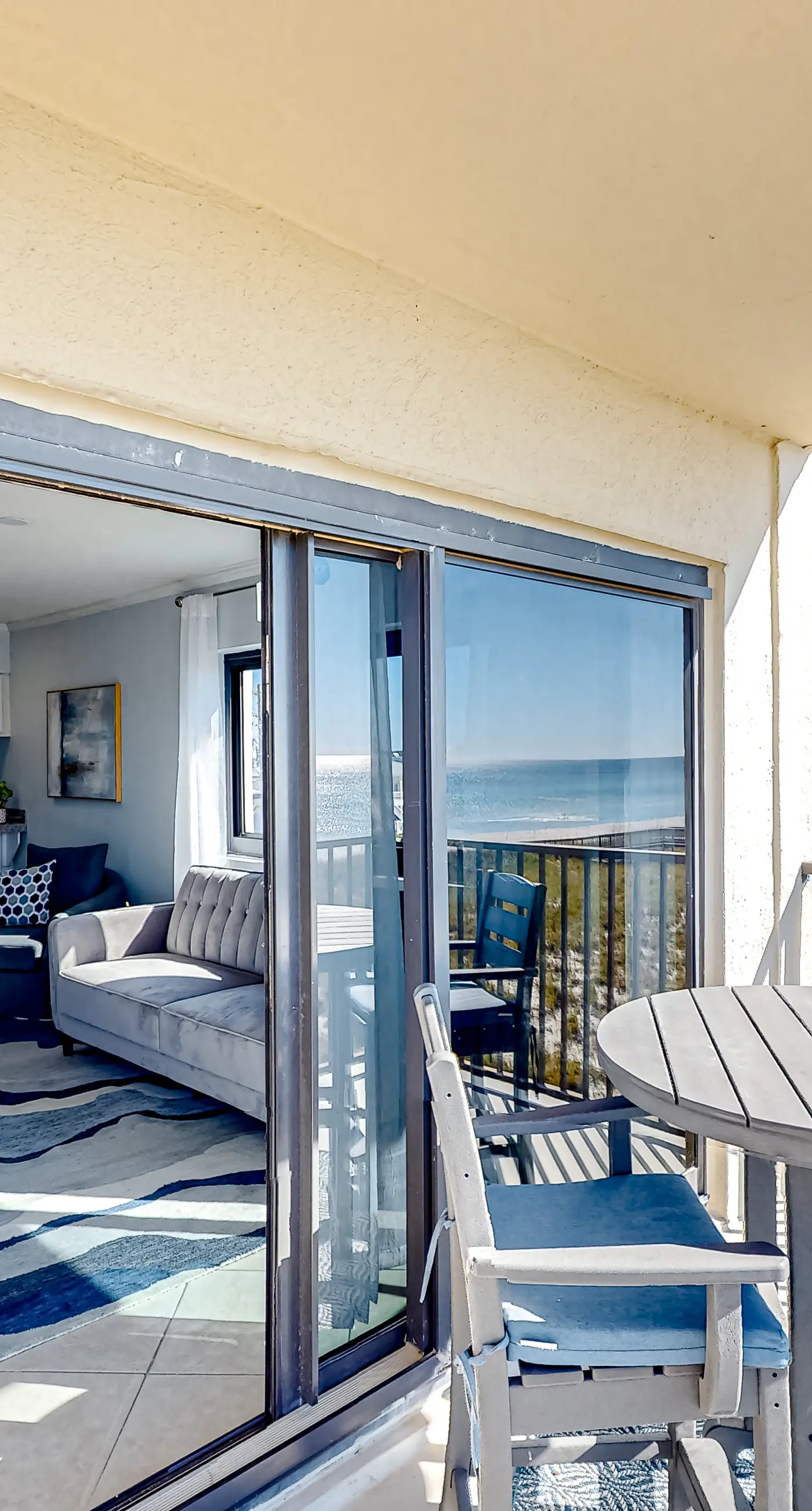 Gulf-front condo with Gulf-view balcony, on-site pool, & beach access
