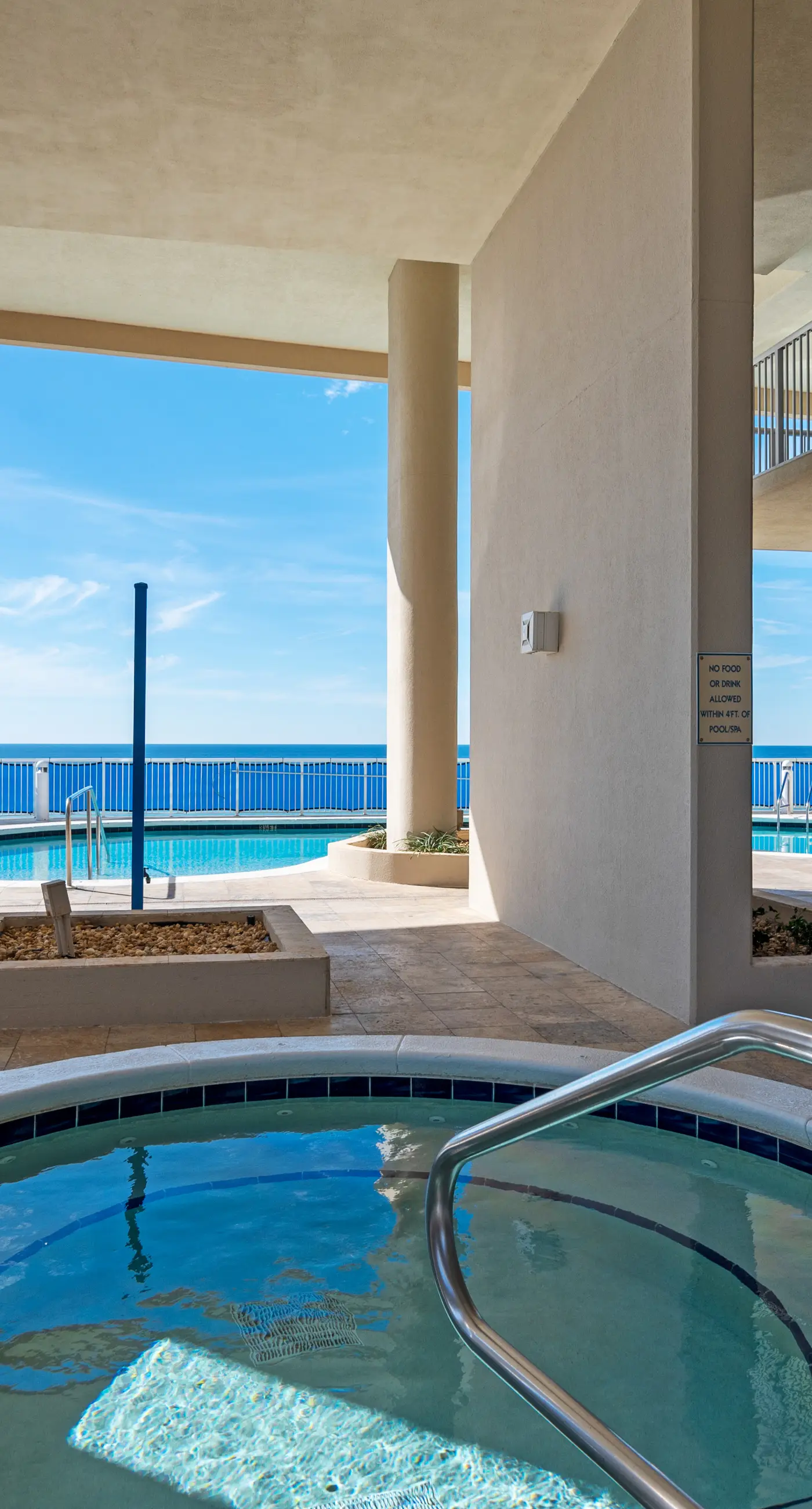 Nautical getaway just steps from the beach with pool & hot tub