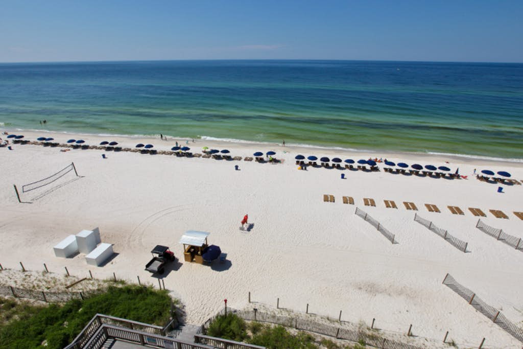 Nautical getaway just steps from the beach with pool & hot tub