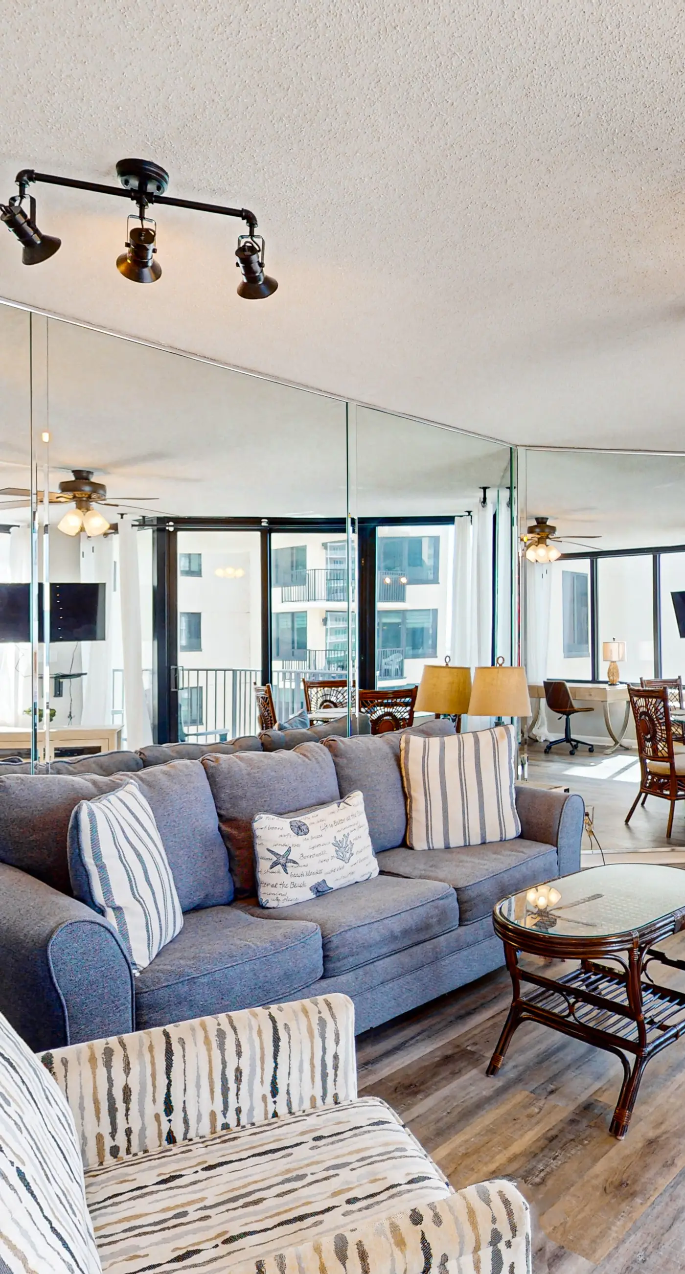 Beautiful beachfront condo with private balcony and shared pool