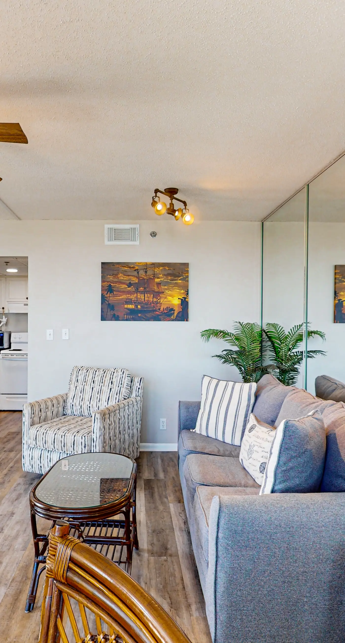 Beautiful beachfront condo with private balcony and shared pool