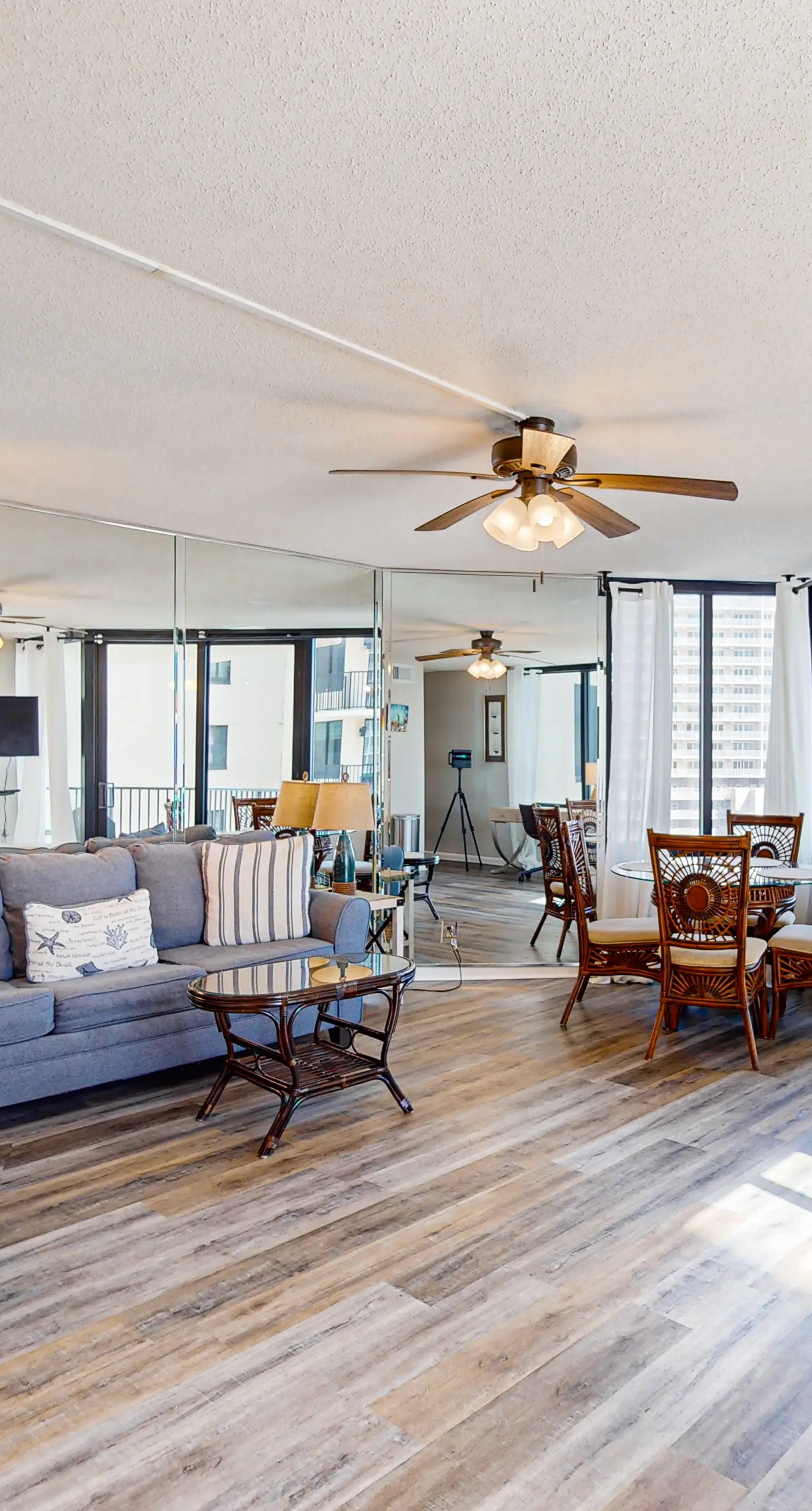 Beautiful beachfront condo with private balcony and shared pool