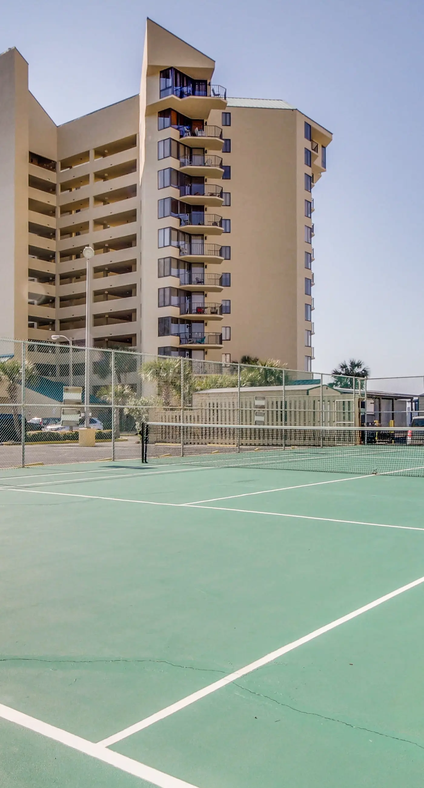 Beautiful beachfront condo with private balcony and shared pool