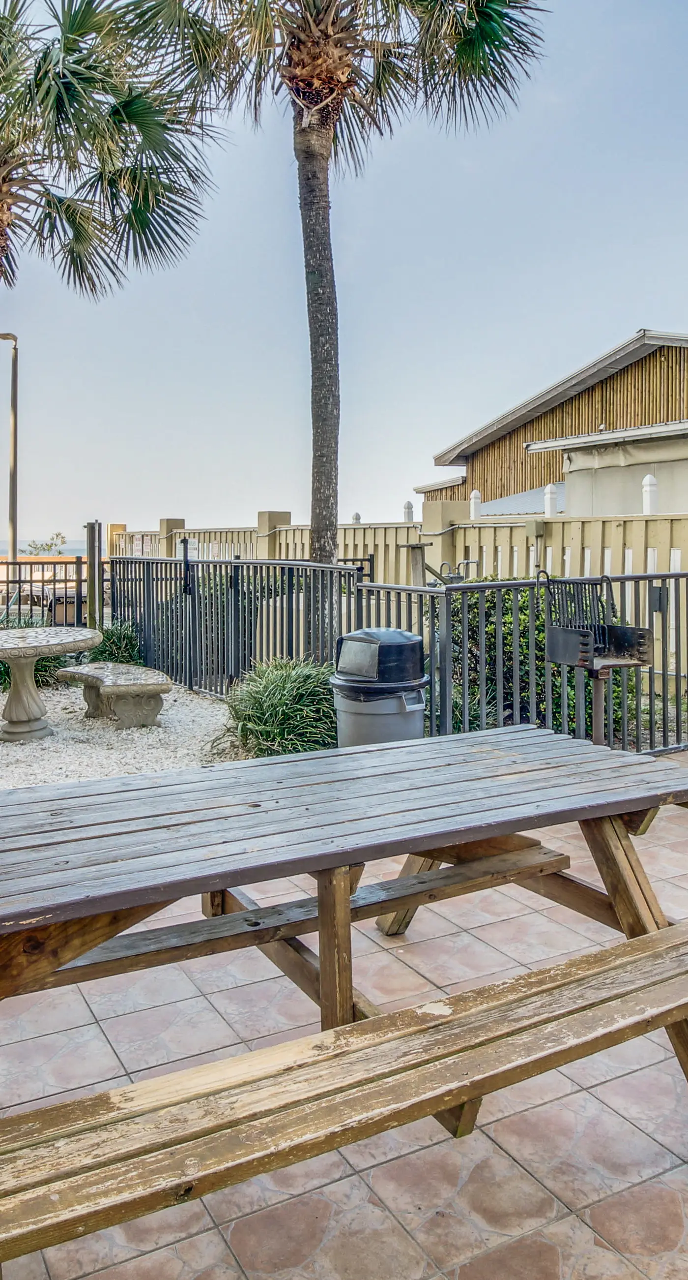 Beautiful beachfront condo with private balcony and shared pool