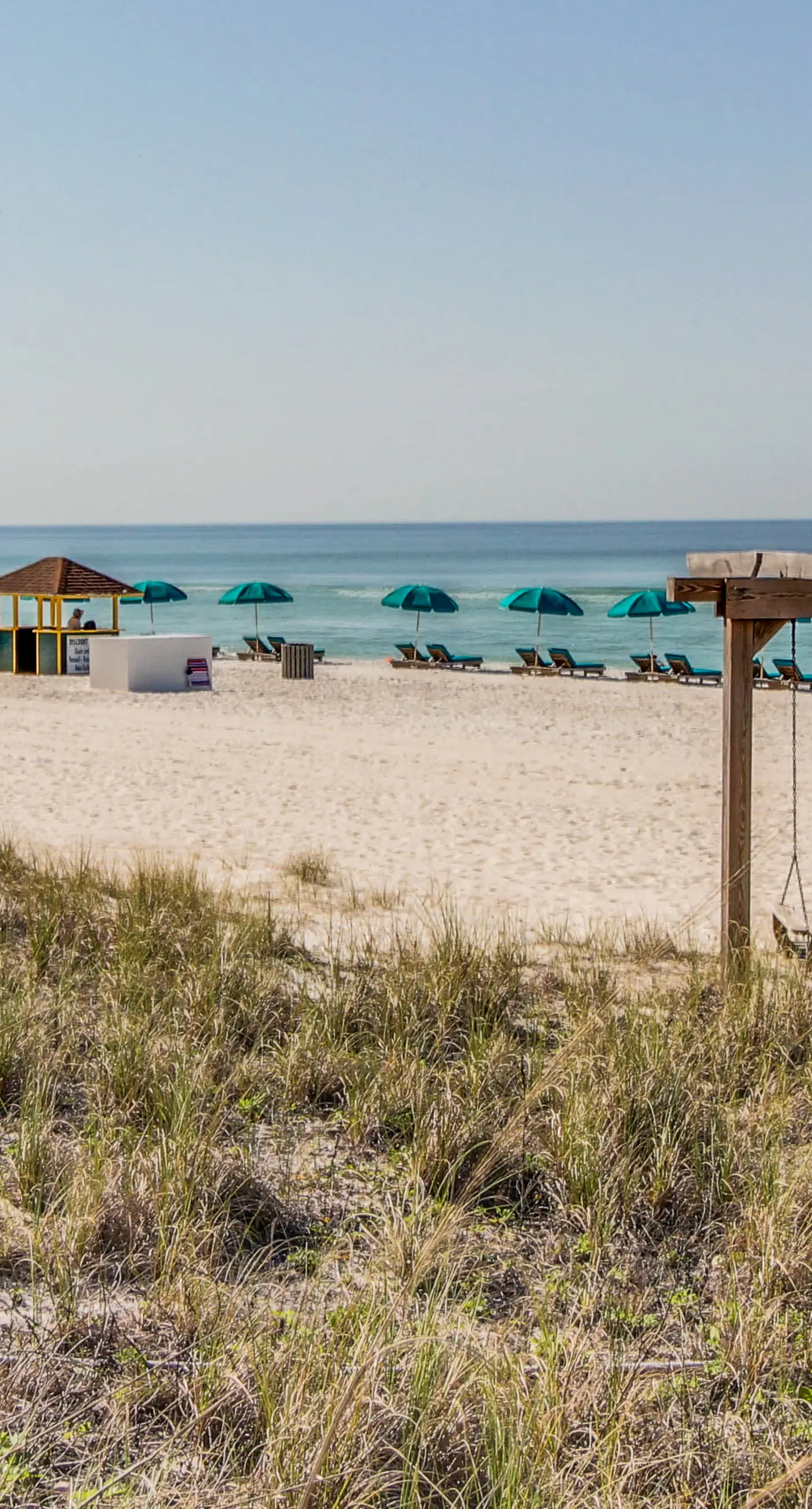 Beautiful beachfront condo with private balcony and shared pool