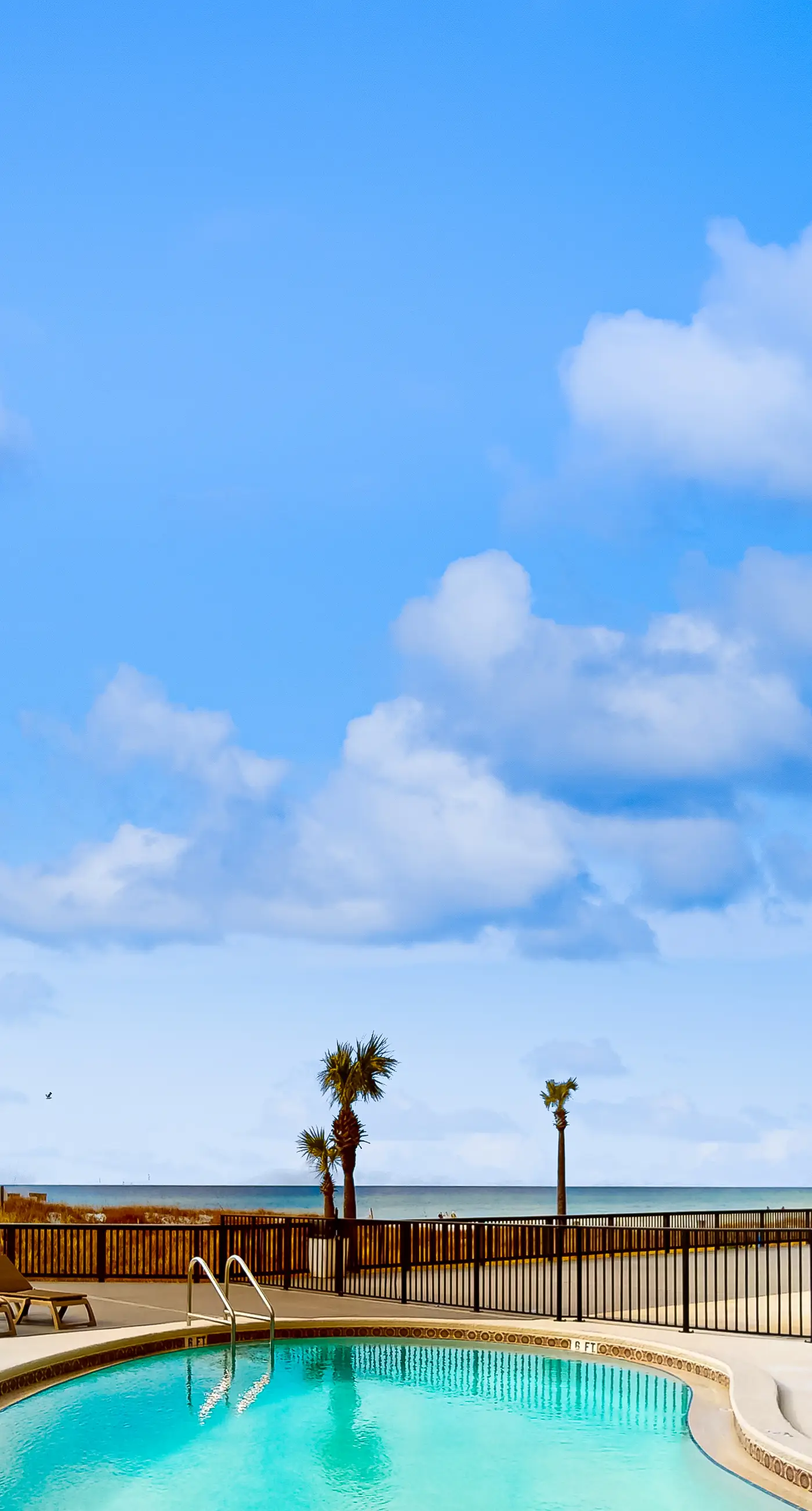 Incredible beachfront getaway with views, pools, & tennis - Snowbirds welcome