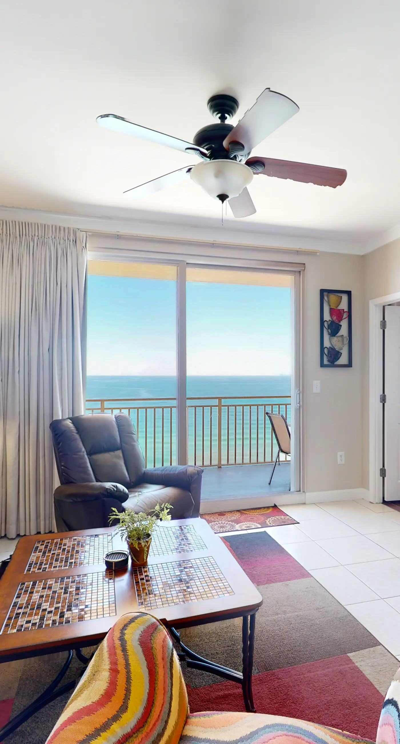 Gulf-front condo with pool, hot tub, balcony, & complimentary beach service