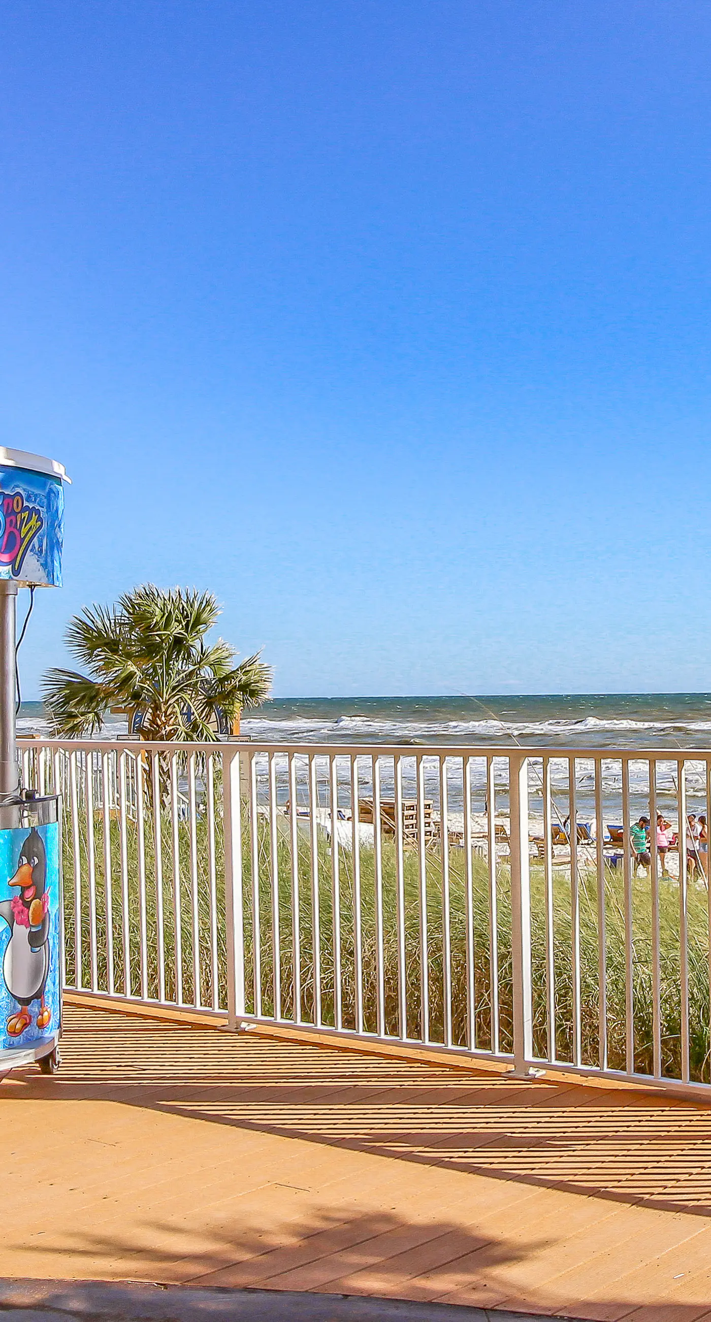 Gulf-front condo with pool, hot tub, balcony, & complimentary beach service