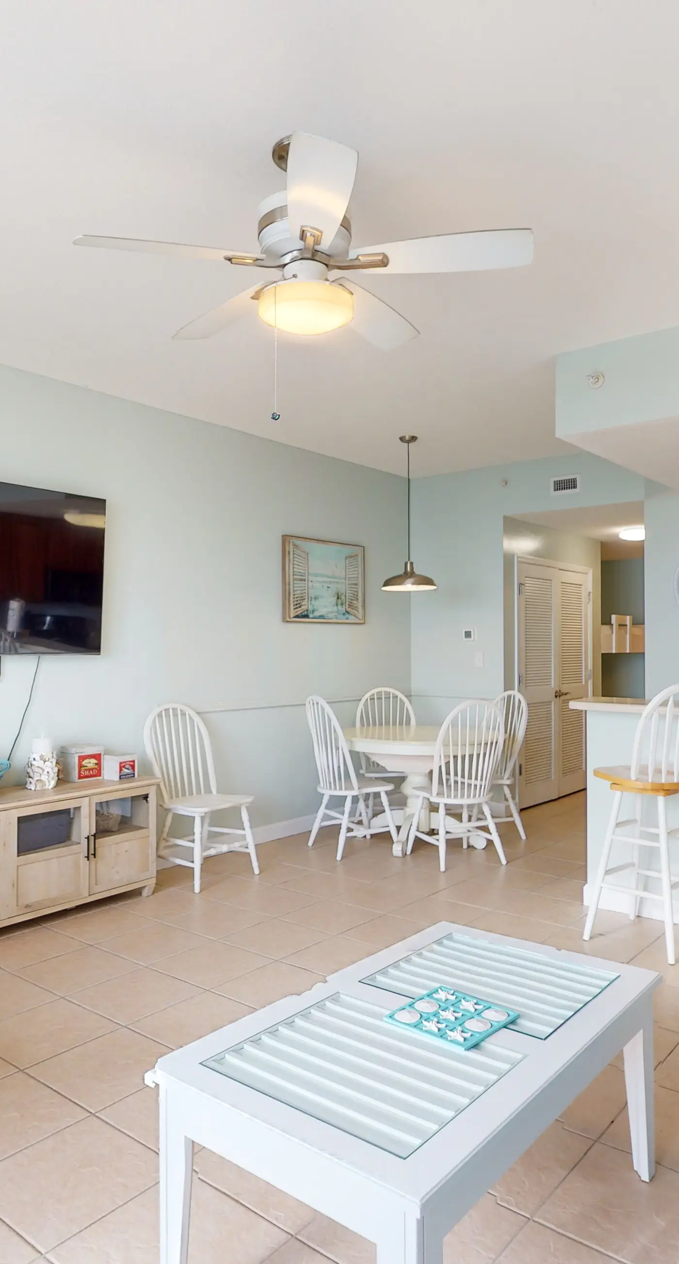 Vibrant vacation home by the beach with pool, hot tub, & fitness facility