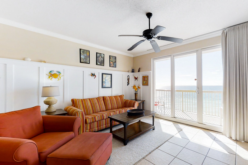 Stunning Florida getaway with Gulf view, pools, & central location