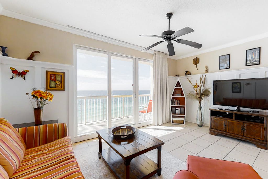 Stunning Florida getaway with Gulf view, pools, & central location