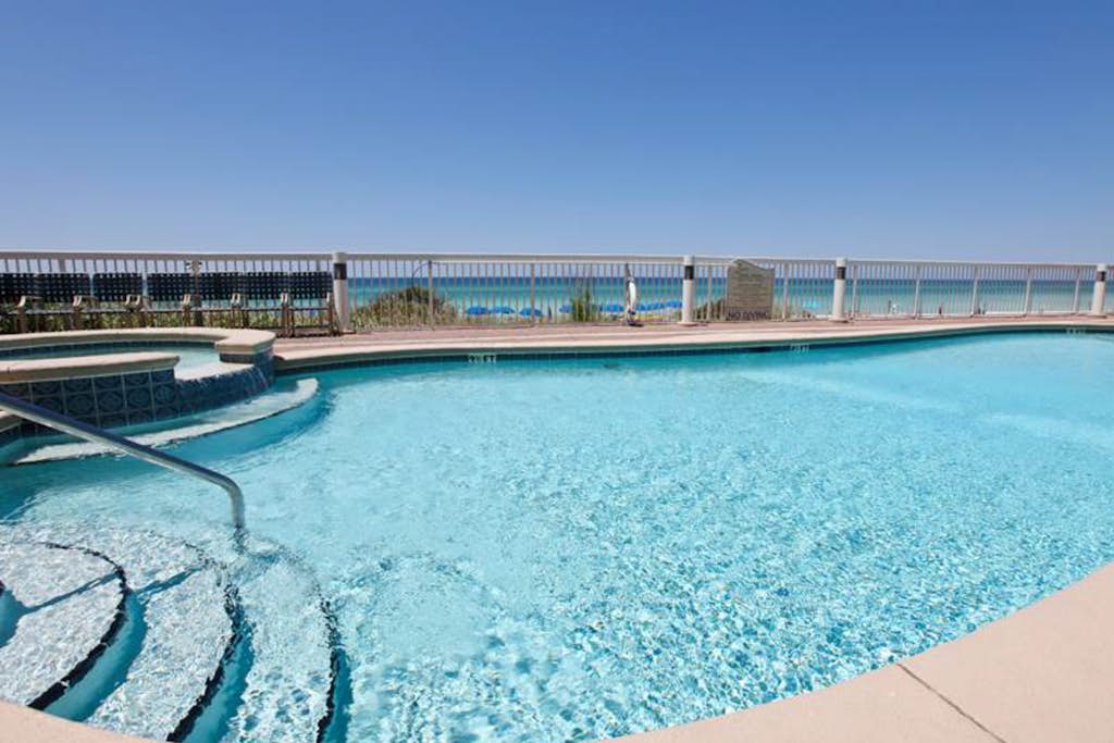 Stunning Florida getaway with Gulf view, pools, & central location