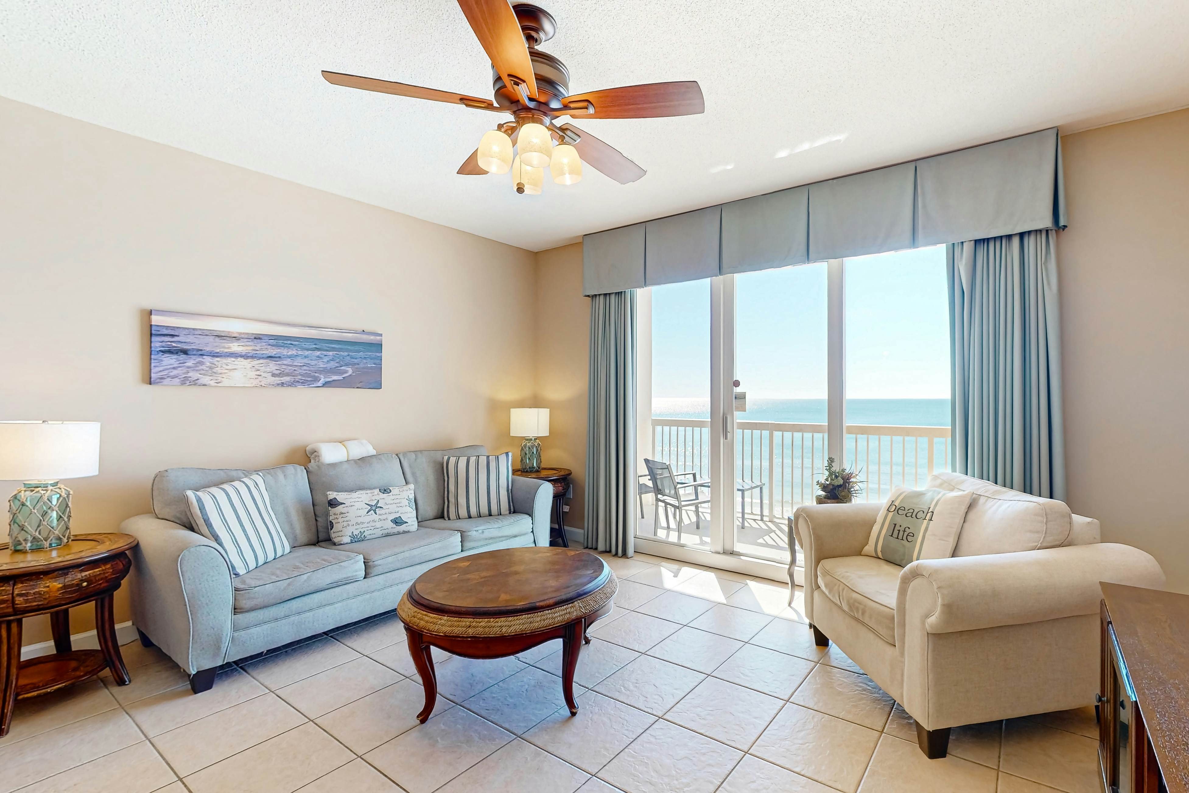 Spacious retreat in Panama City with beach access, sundeck, & pool/hot tub