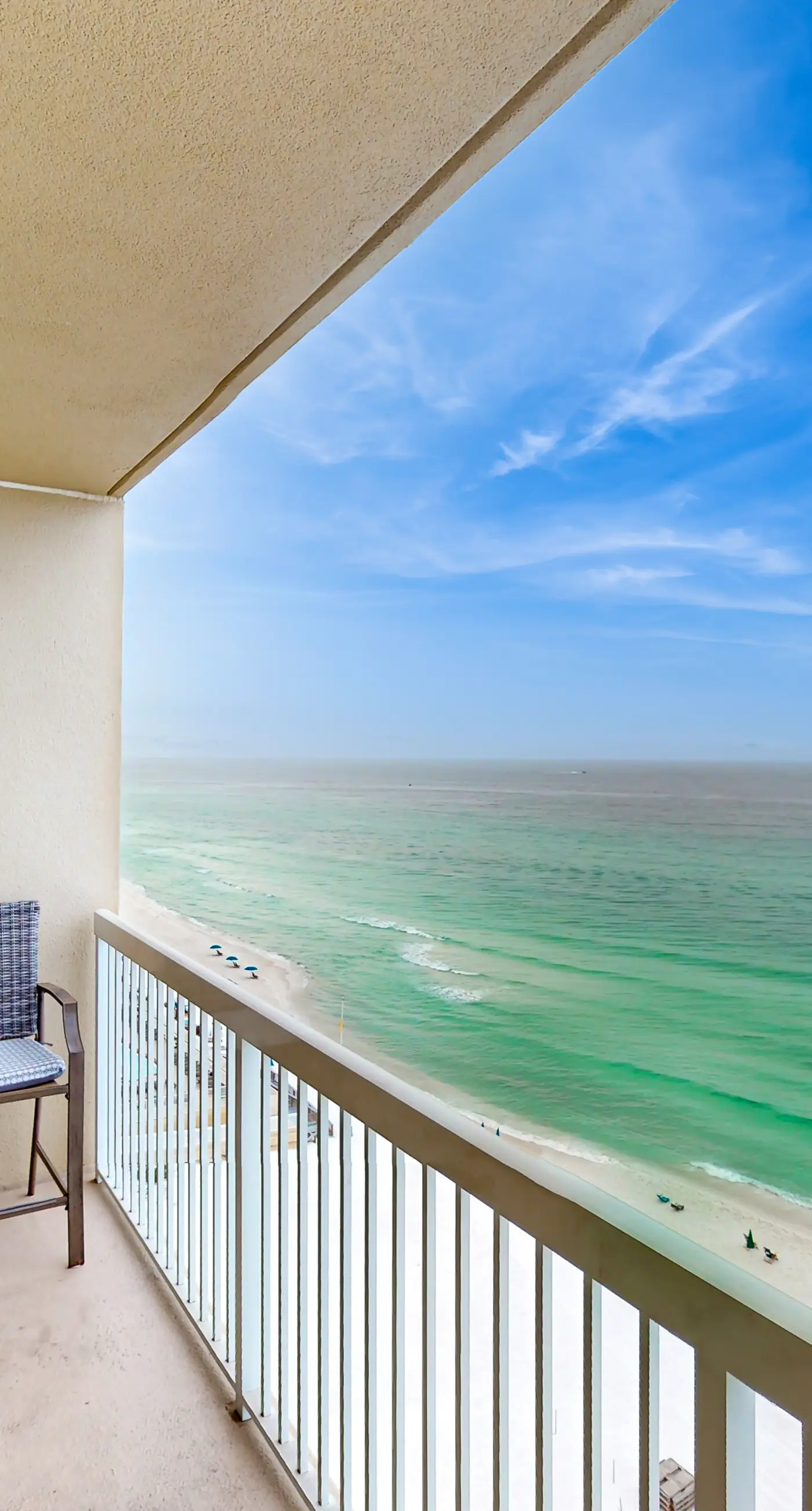 Sleek & modern, beachfront condo w/ a furnished balcony, views, & shared pools