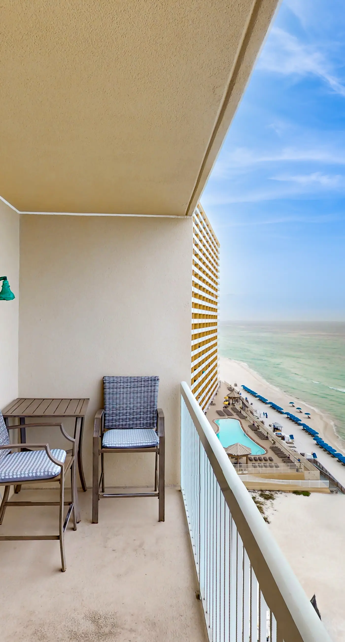 Sleek & modern, beachfront condo w/ a furnished balcony, views, & shared pools