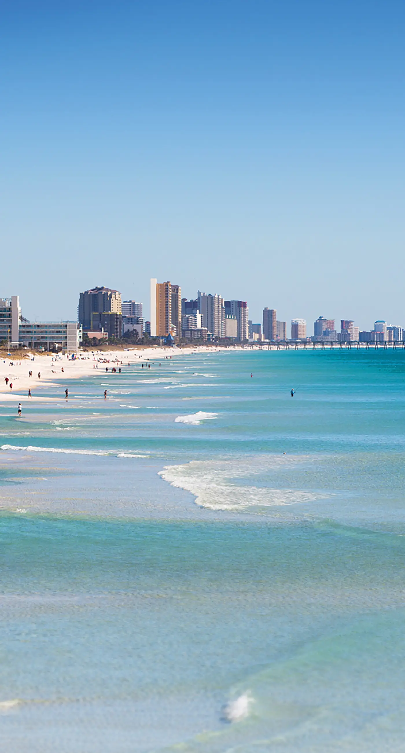 Sleek & modern, beachfront condo w/ a furnished balcony, views, & shared pools