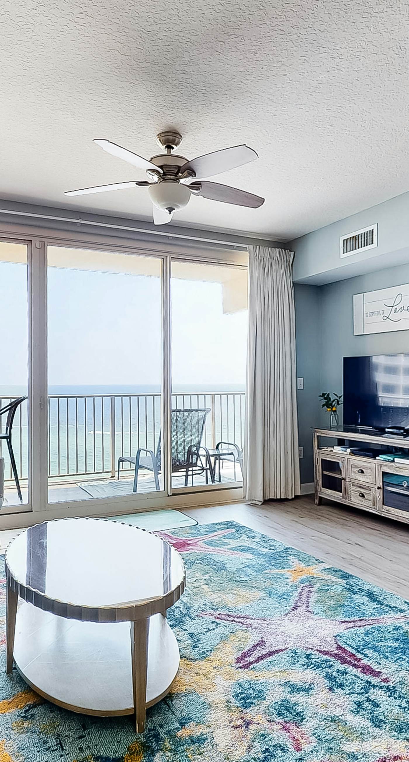 Updated beachfront condo with pool, hot tub, W/D, & central AC