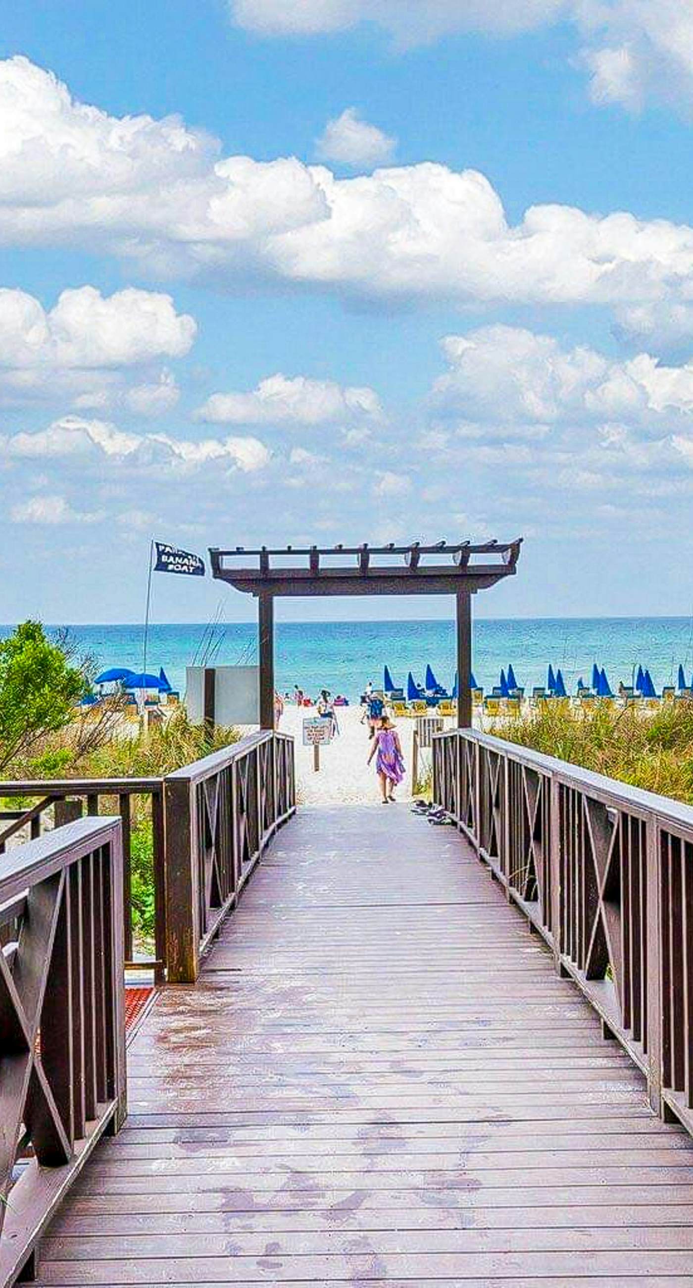 Beachfront condo with Gulf views, pools, hot tubs, sauna, & fitness center