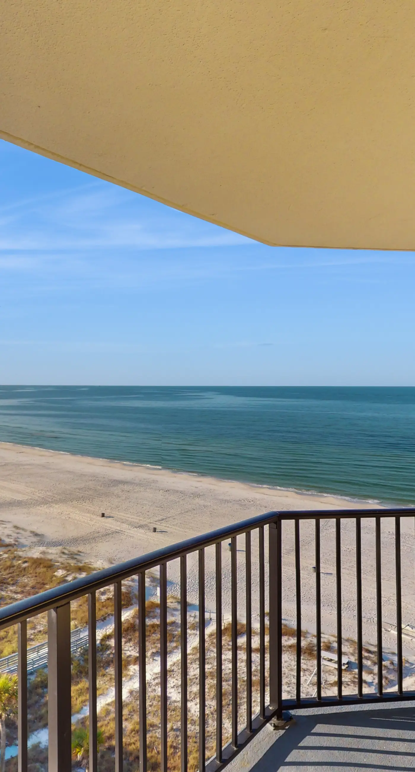 10th-floor, Gulf-front condo with pools, tennis, views, & fast WiFi