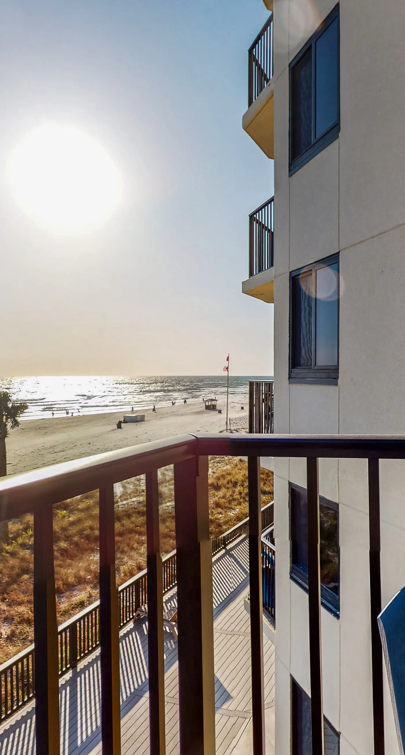 Gulf-front condo with amazing views, WiFi, central AC, pools, & fitness room