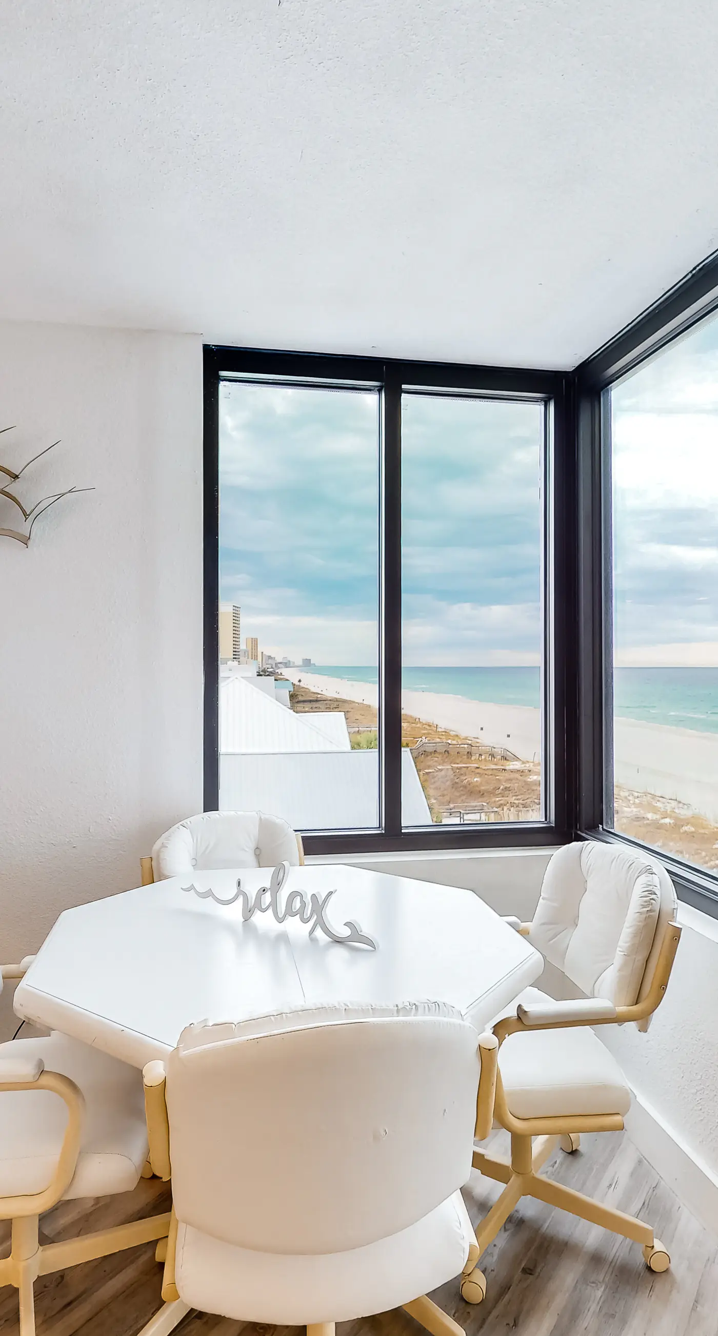 Beachfront condo with a private balcony, three pools, tennis, & picnic area