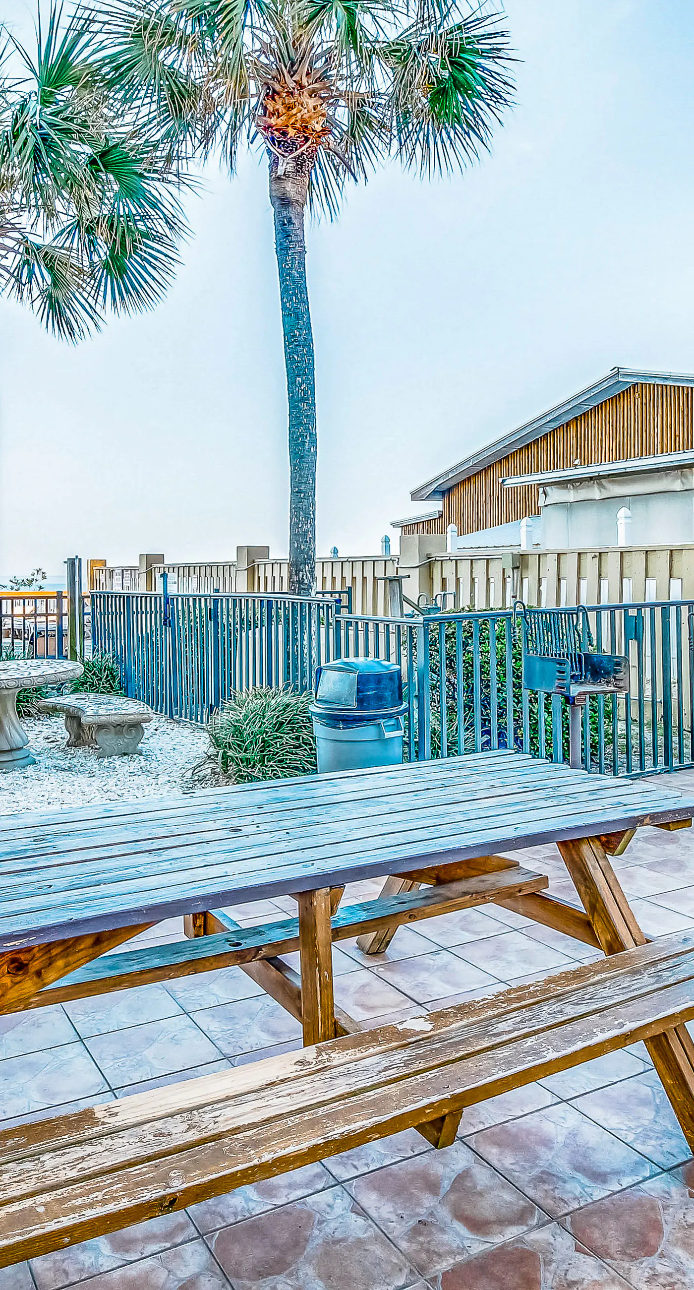 Beautiful beachfront getaway with balcony, pools, tennis, and WiFi