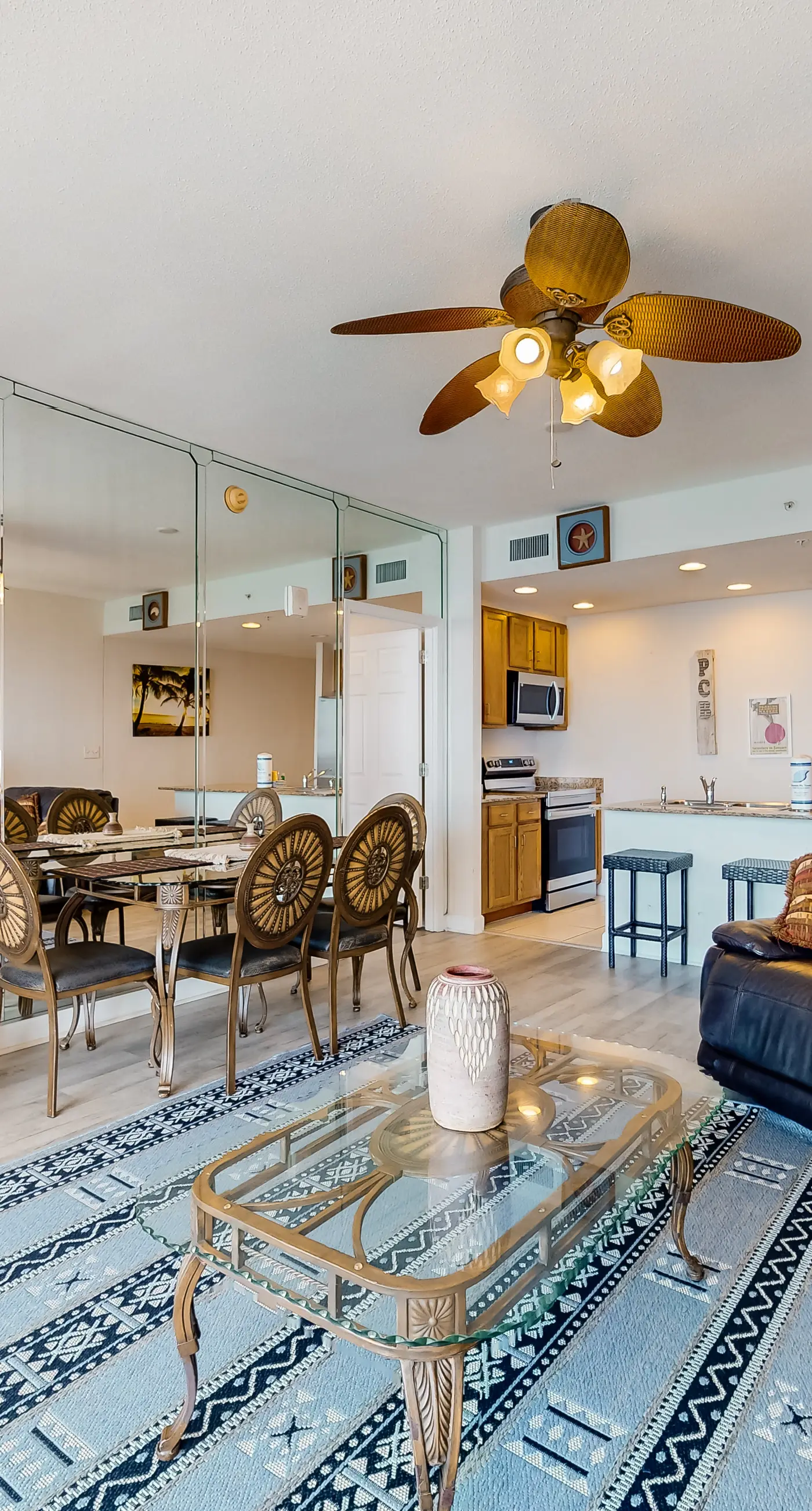 Waterfront condo with grills, pool & fitness center - walk to the beach