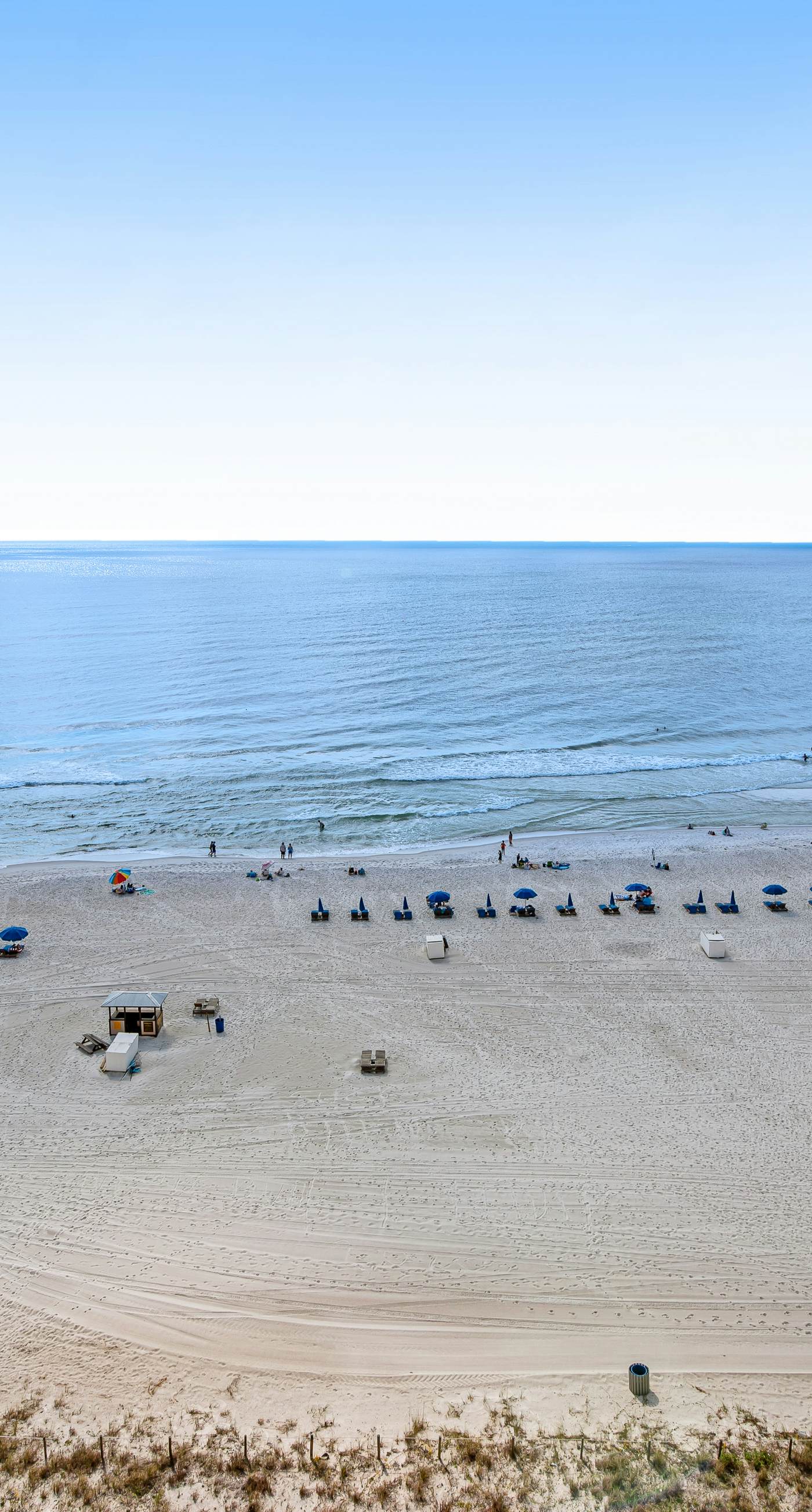 Tropical-themed condo with bi-level pool, fitness center & beach access