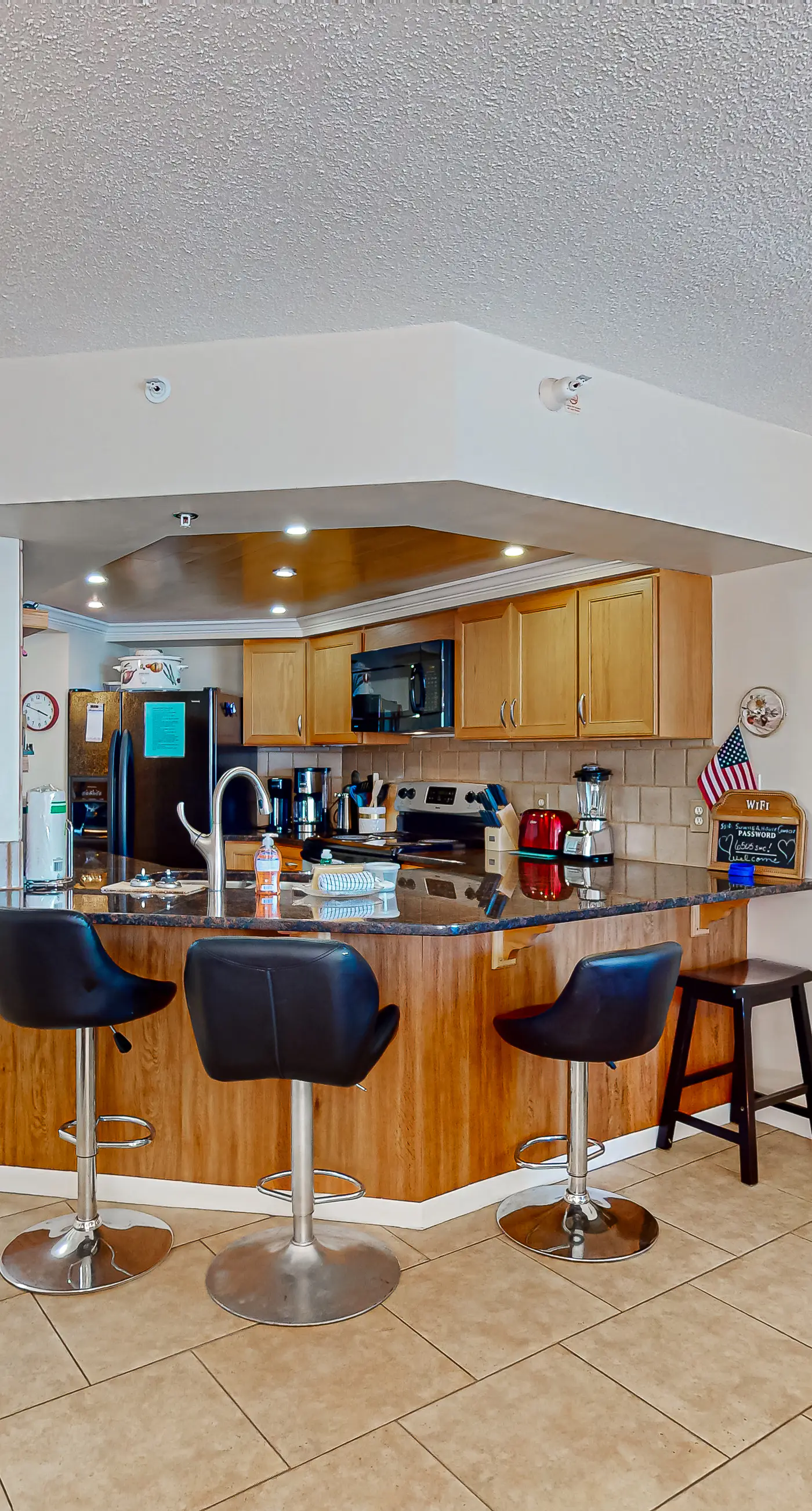 Gulf-front condo with a private balcony, pool and hot tub access, & central AC