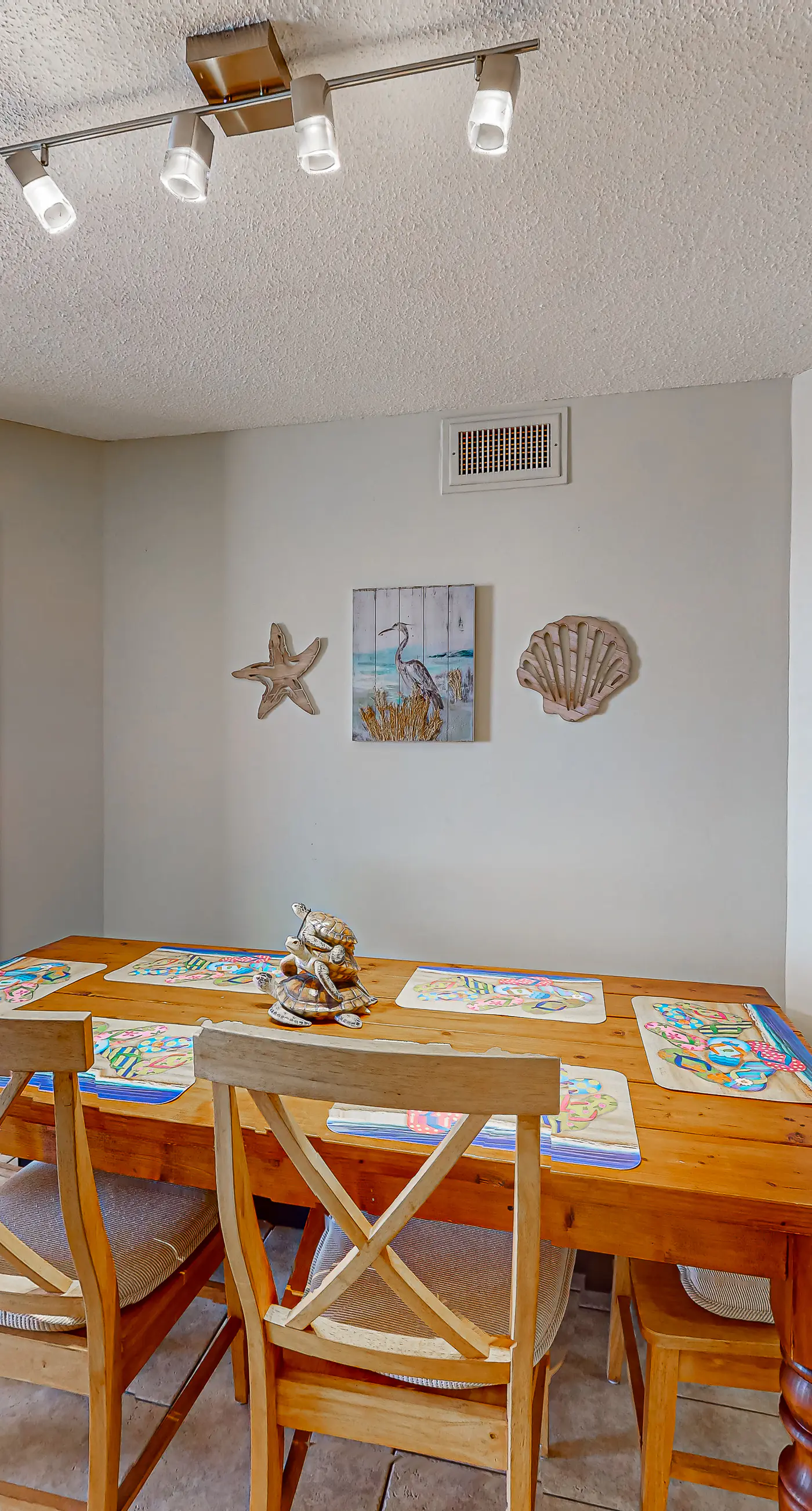 Gulf-front condo with a private balcony, pool and hot tub access, & central AC