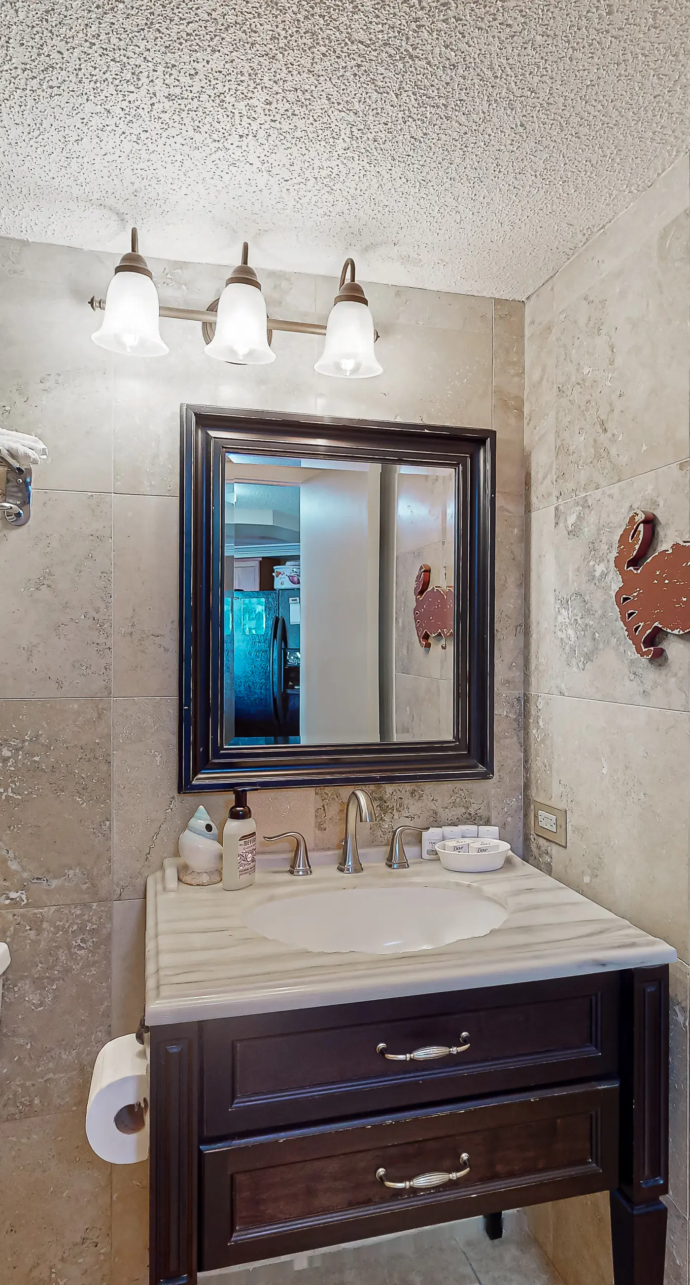 Gulf-front condo with a private balcony, pool and hot tub access, & central AC